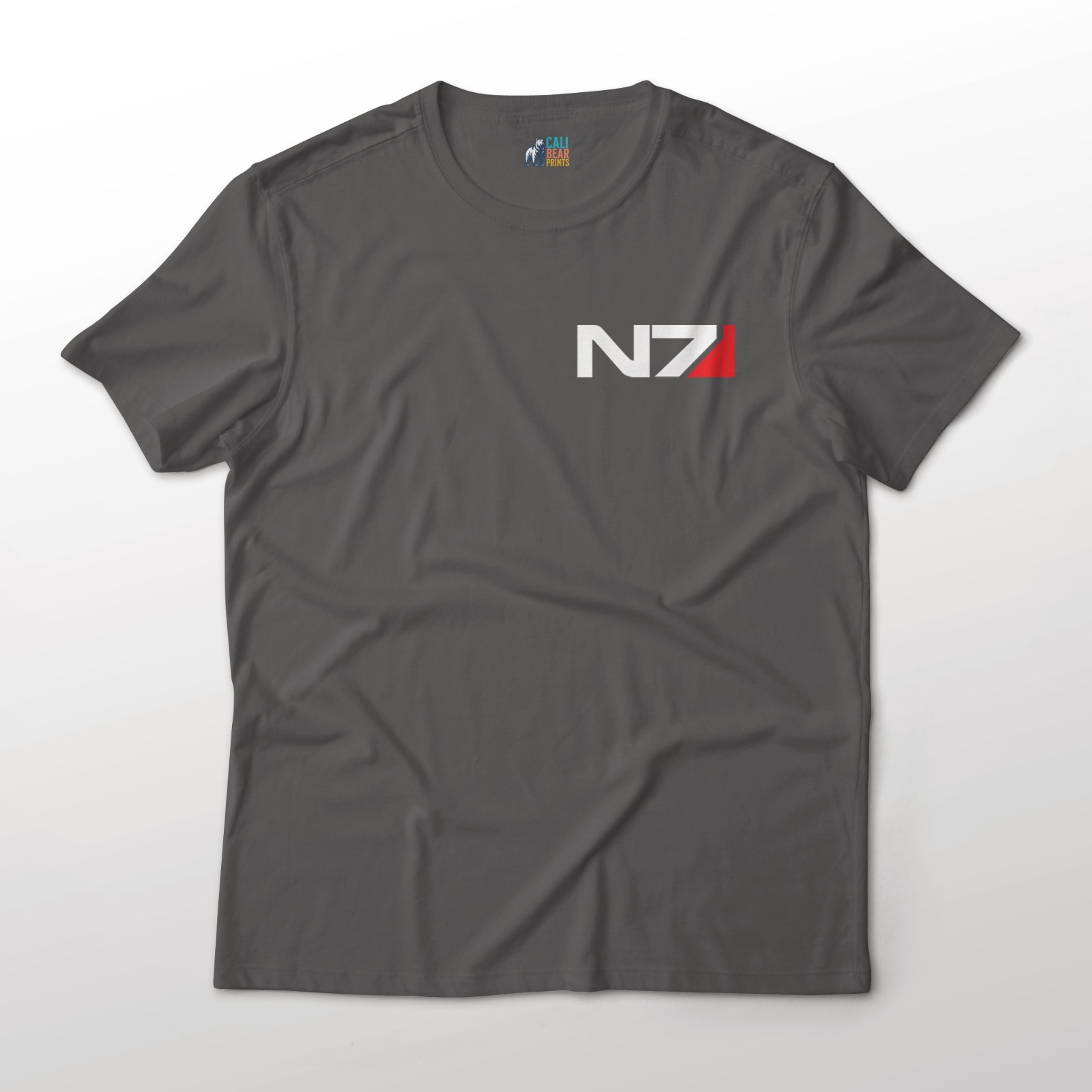 Systems Alliance N7 Special Forces Badge Mass Effect Video Game Graphic T-Shirt