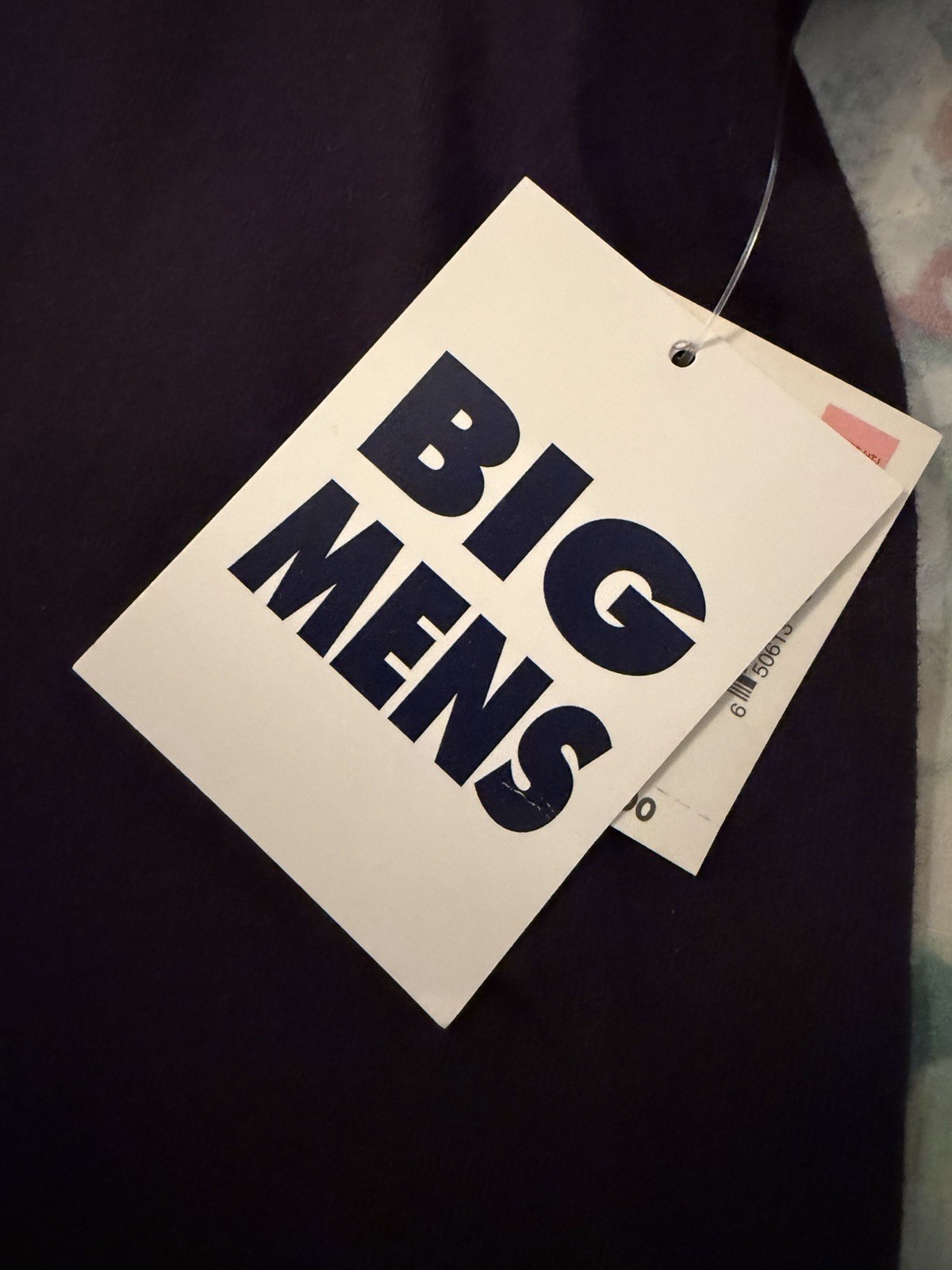 Basic Editions Big & Tall Men’s T-Shirt 4XL Black Crew Neck NWT 100% Cotton