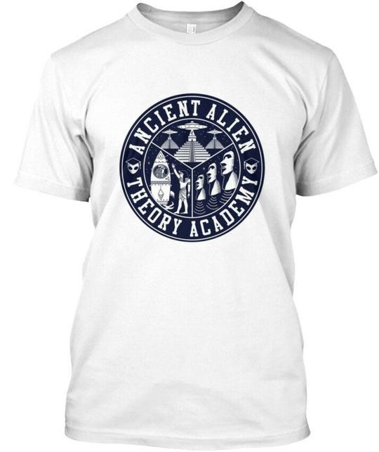 Ancient Alien Theory- – Theory Academy T-Shirt Made in the USA Size S to 5XL