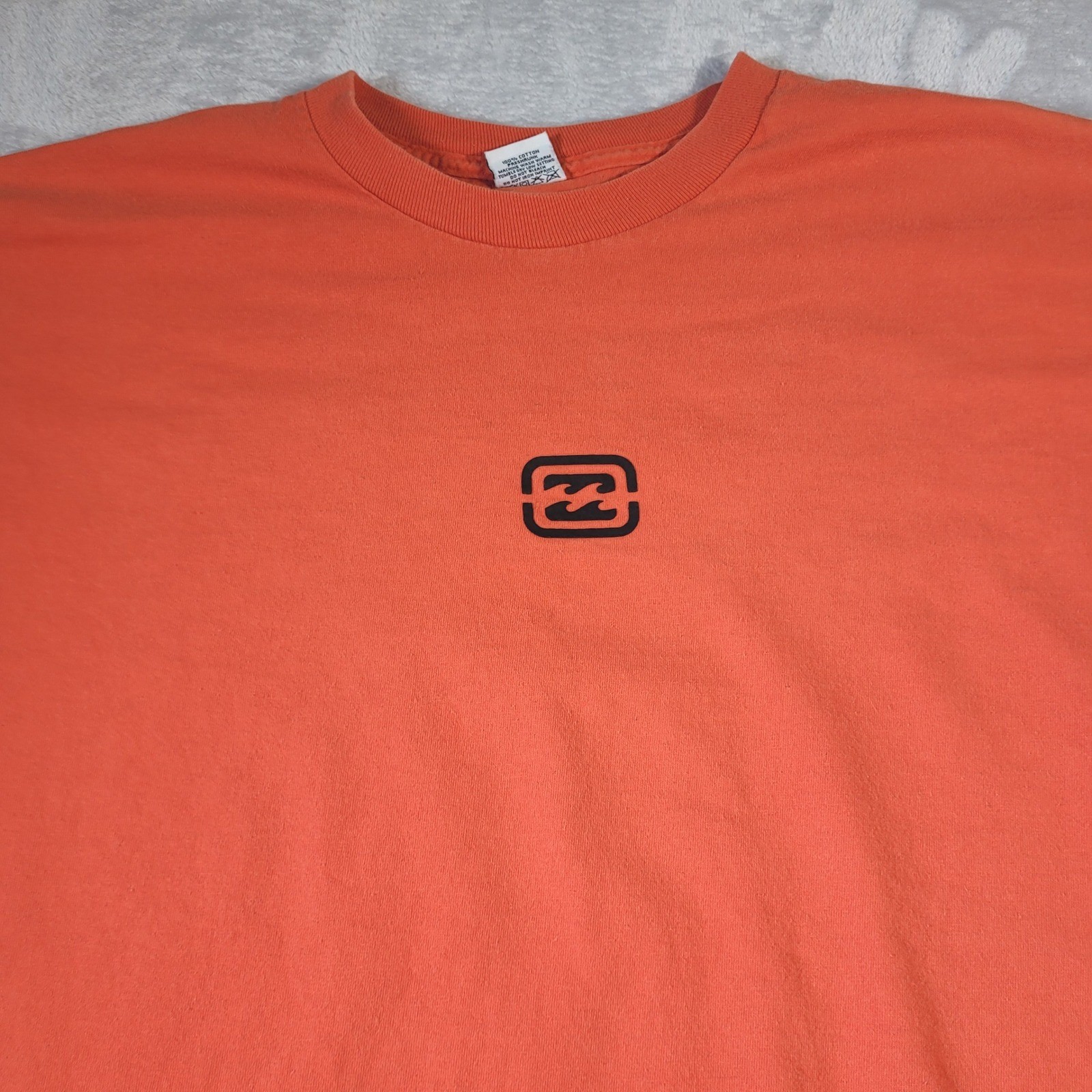 Billabong T-Shirt Mens XL Orange Vintage Bong Systems Graphic Made in USA