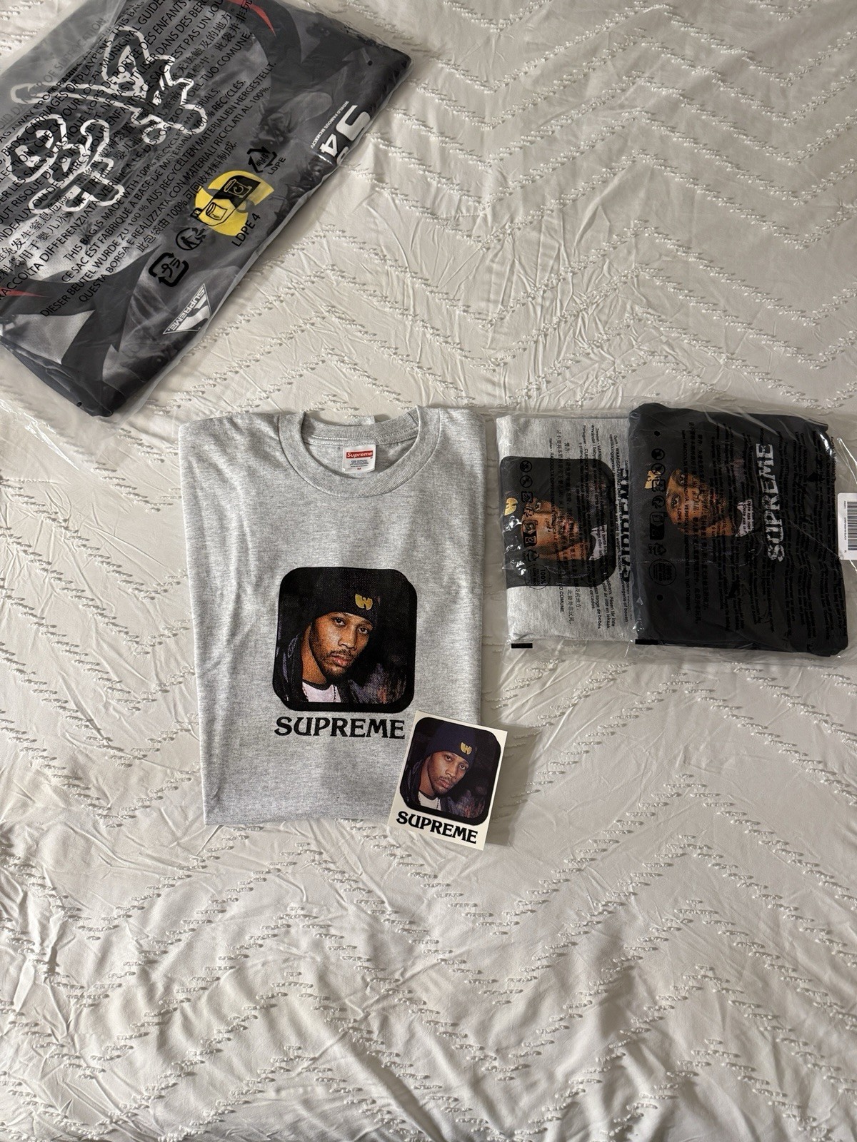 Supreme/Wu-Tang Clan RZA Tee FW25 Limited Edition Size XL BRAND NEW