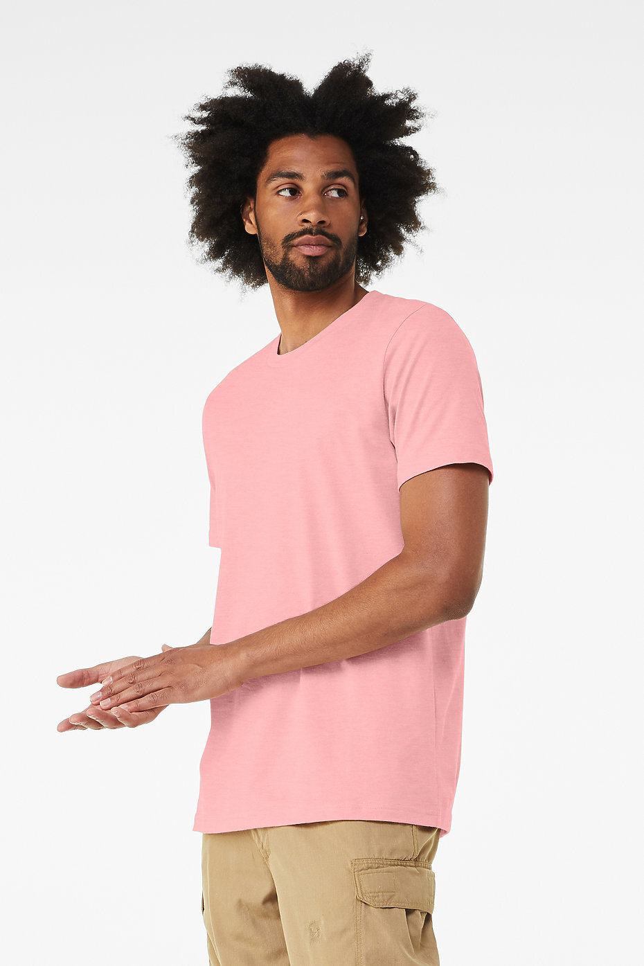 Mens Short Sleeve T Shirts Tailored Fit Soft Combed Cotton Round Neck Summer Tee