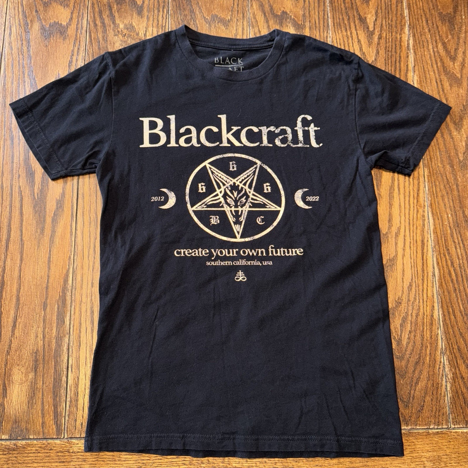 Blackcraft Cult Shirt Size Small Create Your Own Future Goth Punk