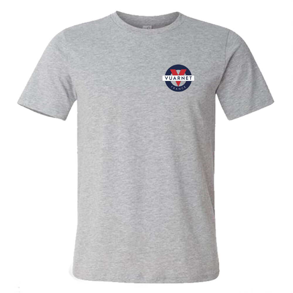 Vuarnet France Men’s Grey T-Shirt Size S to 5XL