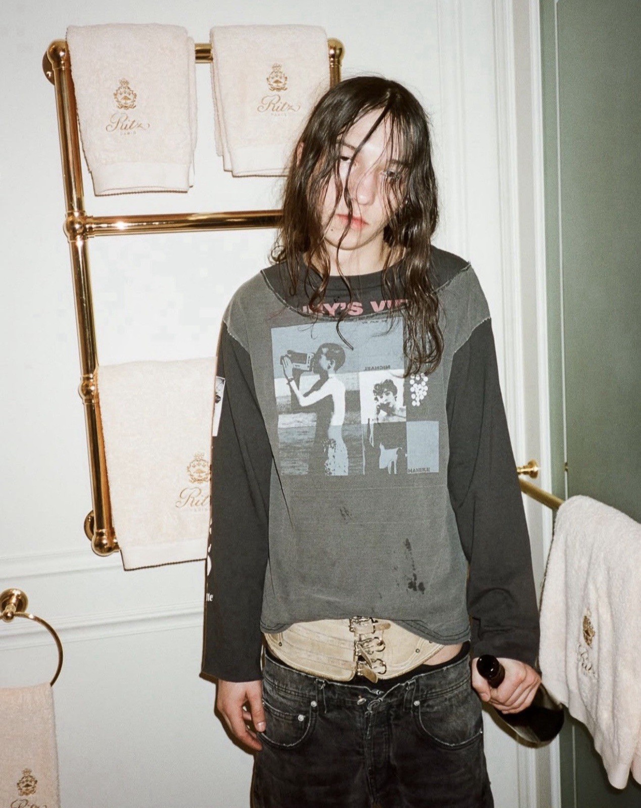 Enfants Riches Deprimes – Benny’s Video Assemblage Long Sleeve T-Shirt Size: L