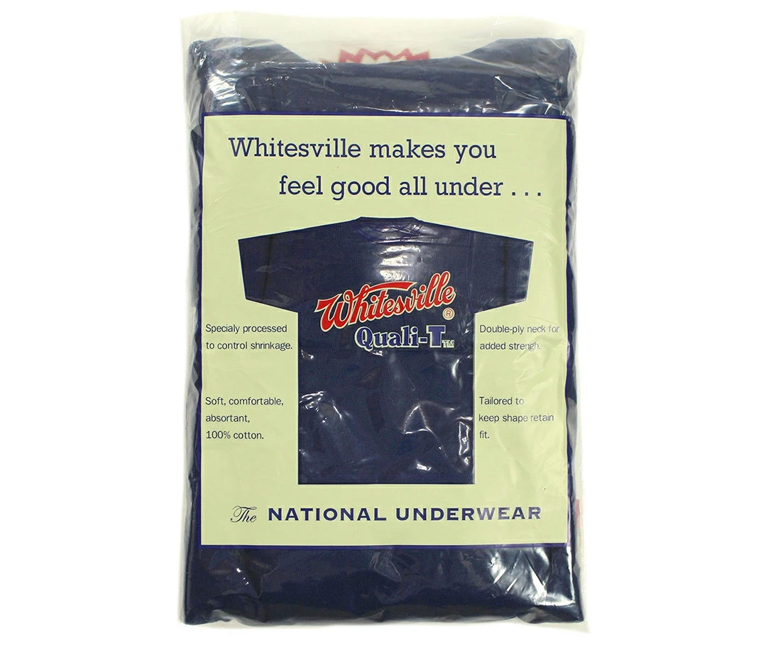Whitesville WV73544 2-PACK T-SHIRT NAVY Size XXL Men’s Made in Japan