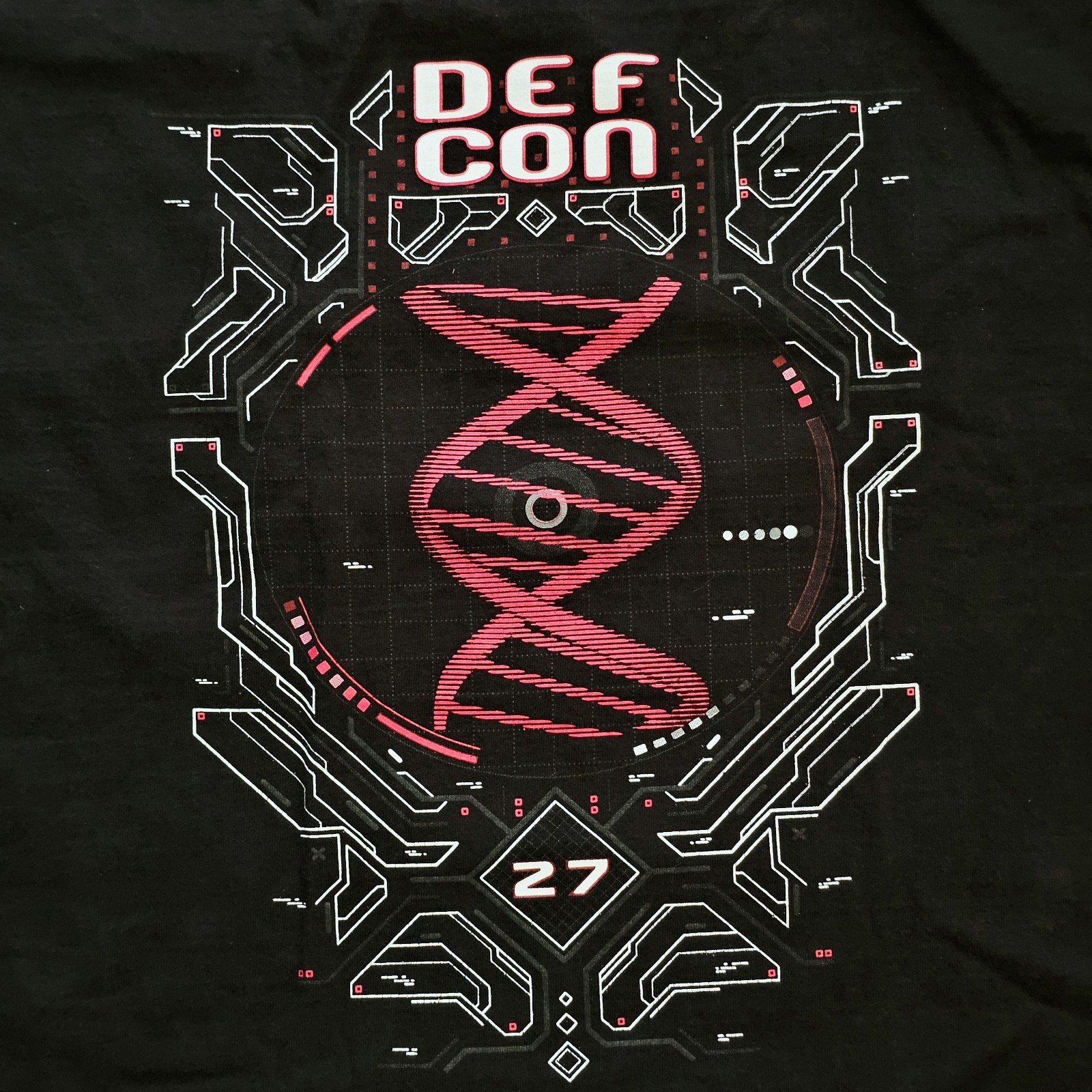 DEF CON 27 DNA Shirt Medium Shadowvex Industries 2019