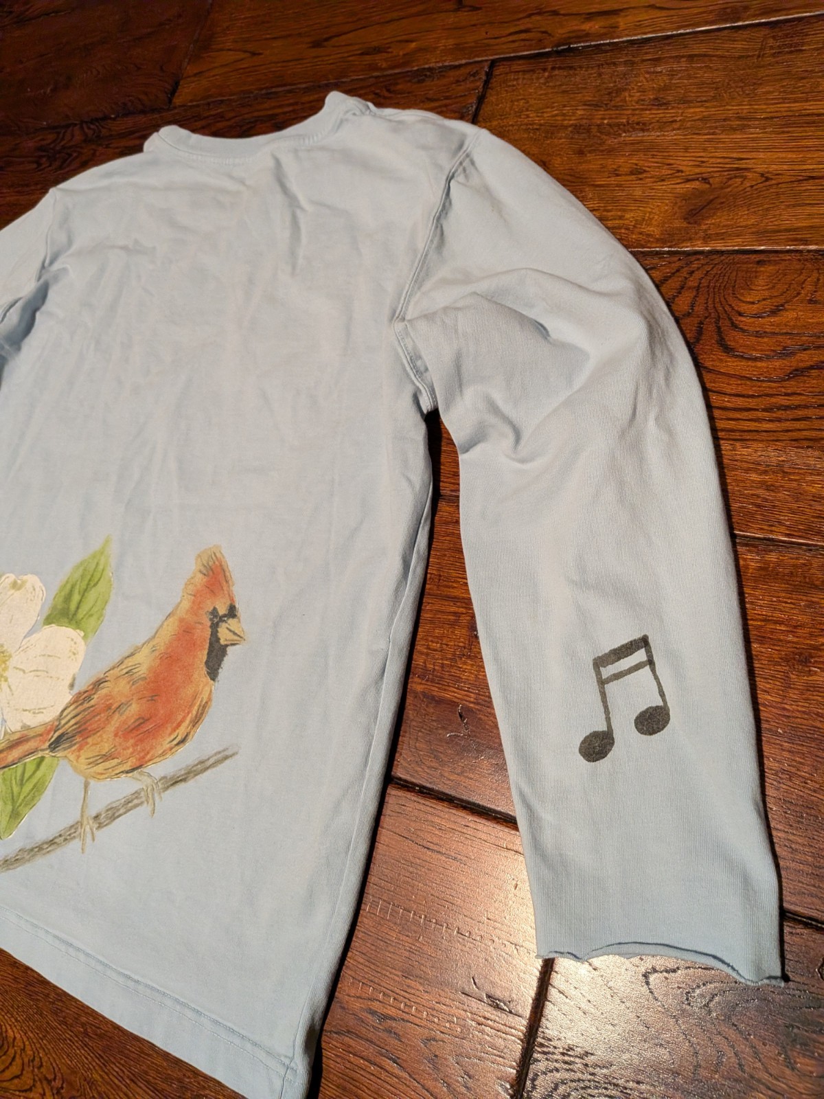 Dreamville Festival Men’s Light Blue Cardinal Long Sleeve T-Shirt Size Large