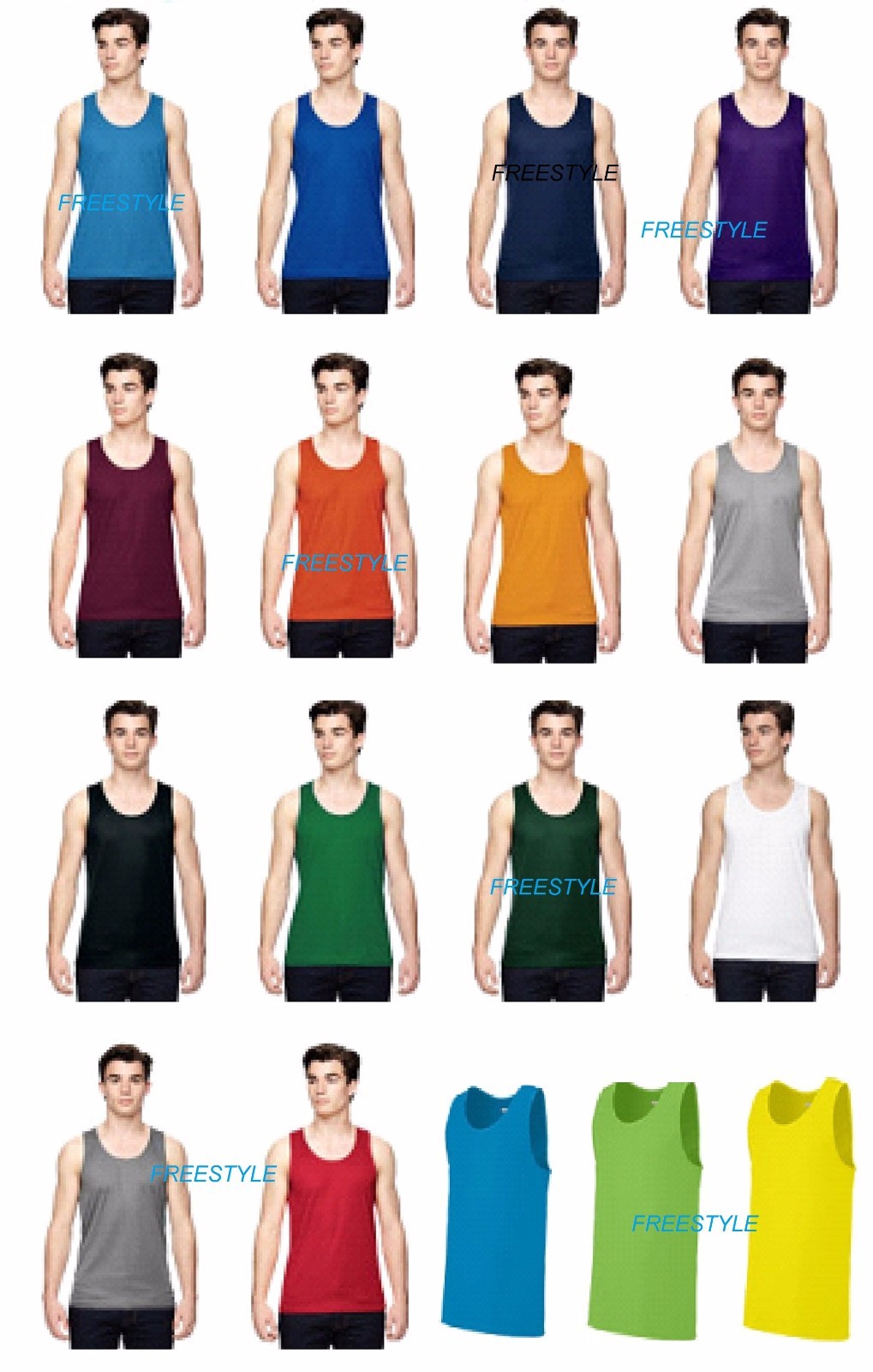 Augusta Sportswear 703 Men’s Moisture Away Training Tank Shirt S-3XL NEW on SALE