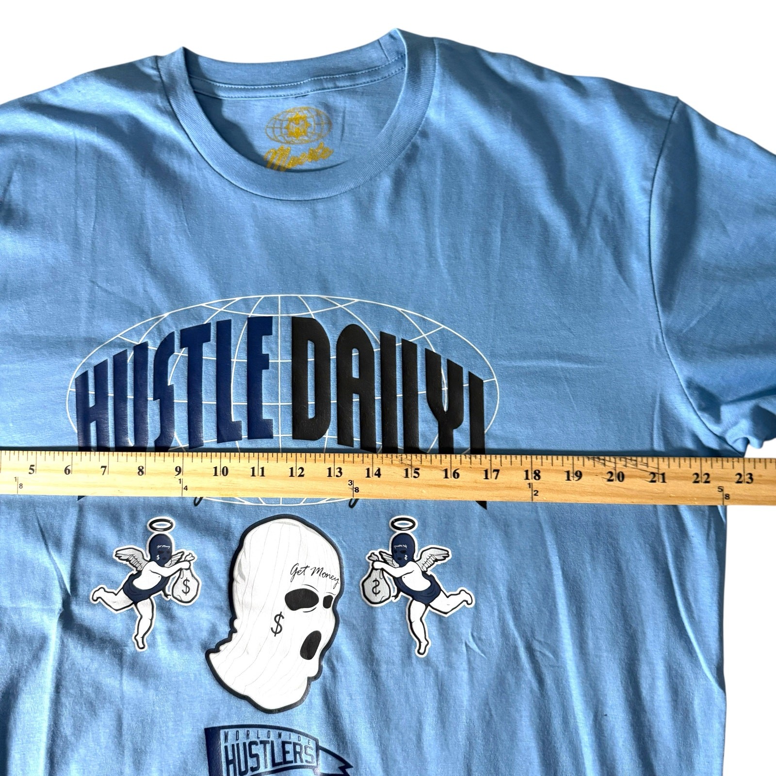 Hastamuerte Hustle Daily Get Money T-shirt Men’s L – Skater Streetwear Casual