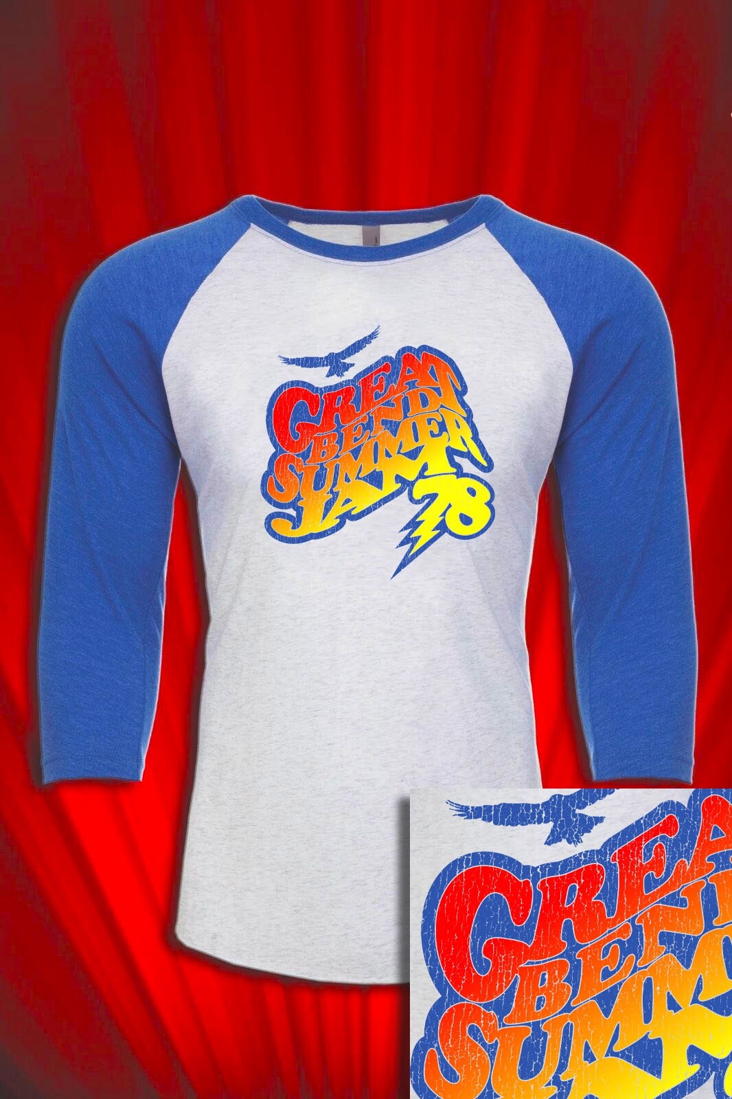 Great Bend Summer Jam 1978 Tour T-SHIRT Music Festival Head East