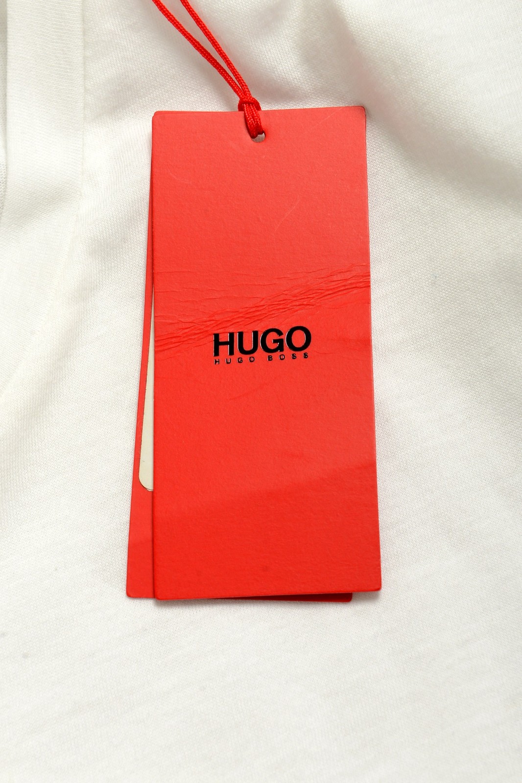 Hugo Boss Men’s “Dartin” White V-Neck T-Shirt US 2XL IT 56