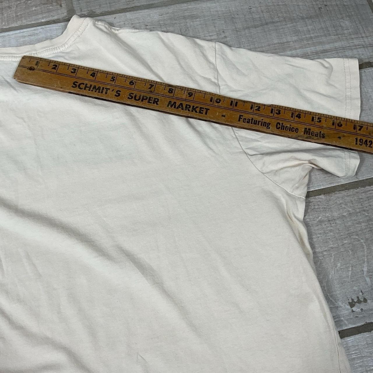 Columbia Shirt Mens XXL Short Sleeve Beige Graphic Outdoor Nature Classic USA