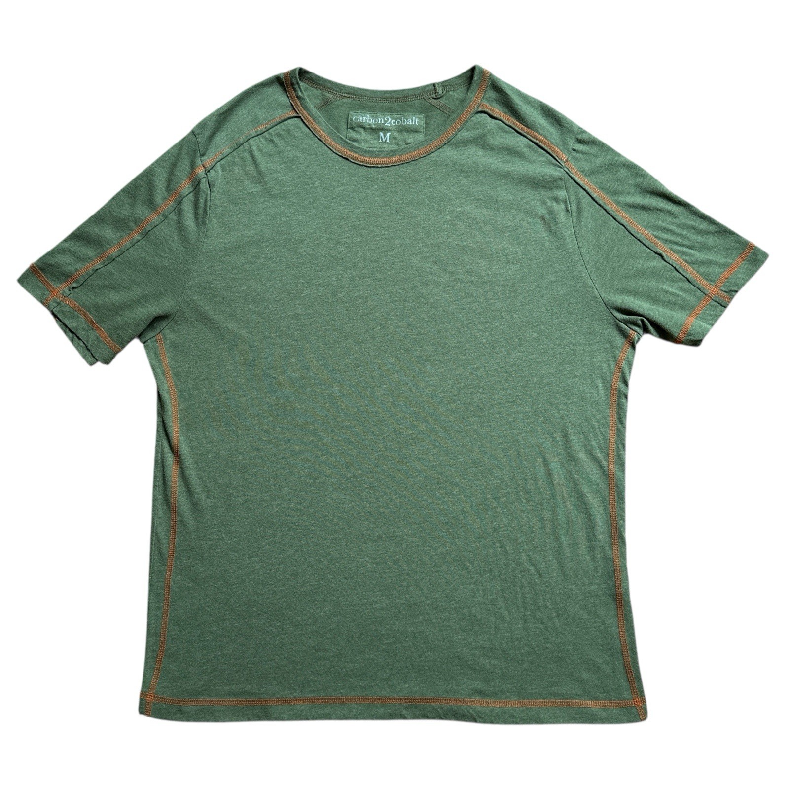 Carbon 2 Cobalt Short Sleeve T-Shirt Mens Sz Medium Green
