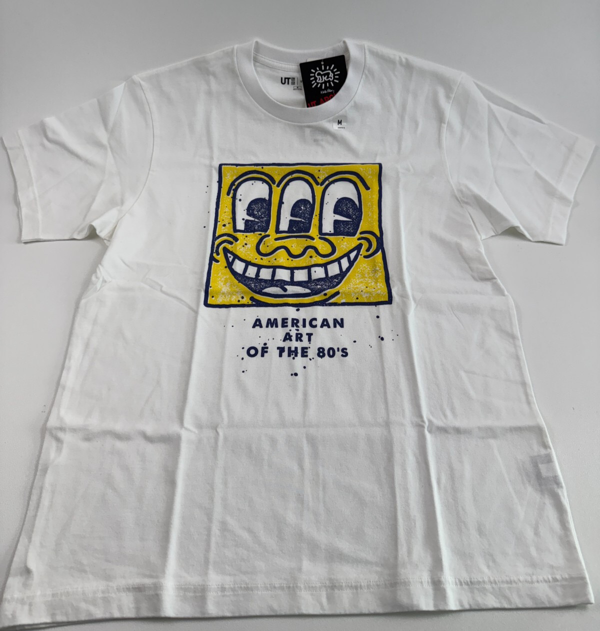 Uniqlo UT Archive American Art Graphic Short Sleeve Crew Neck TShirt White M NWT