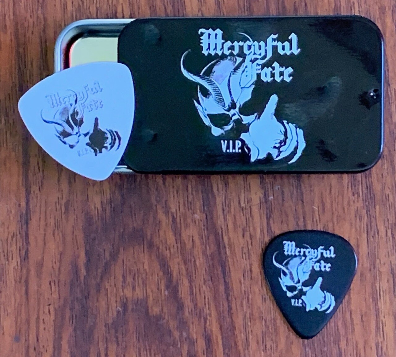 MERCYFUL FATE jackal of Salzburg M t-shirt FREE SHIPPING guitar pics key ring