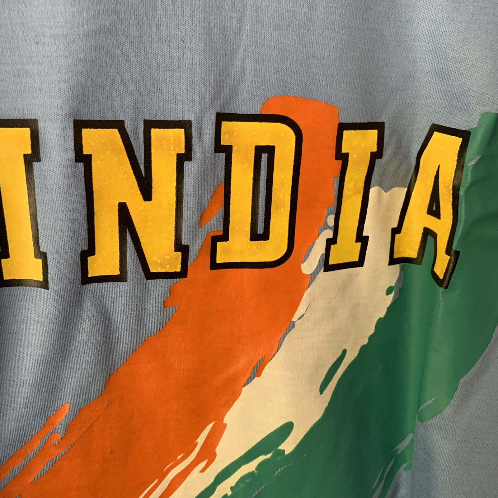 India cricket jersey T-shirt L