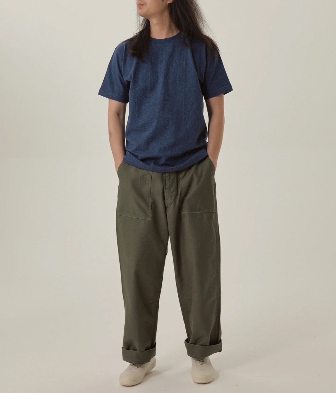 Bronson Non Stock Tubular T-Shirt-XXL,embryo and denim blue lot of 3!!