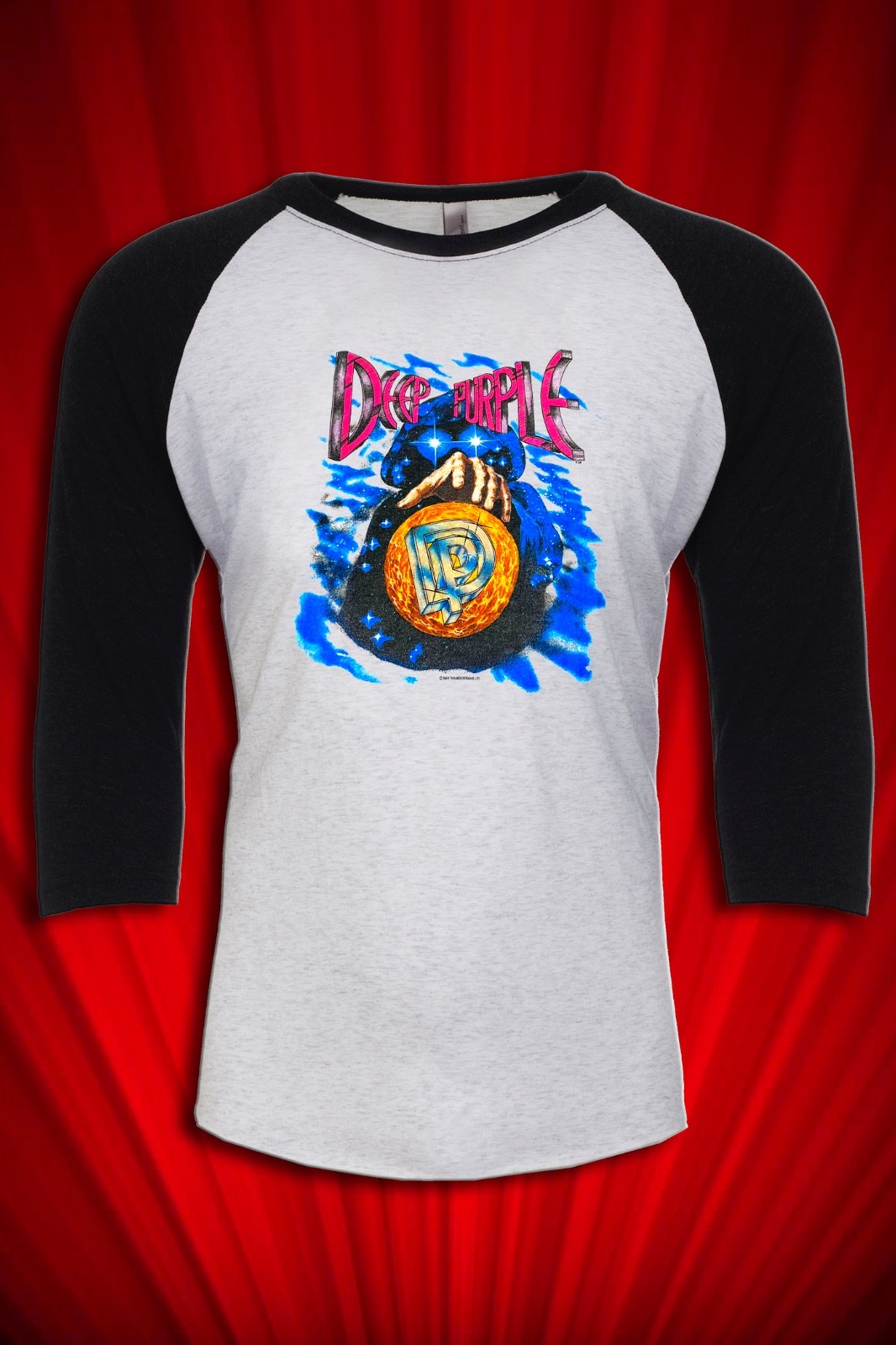 1984 Perfect Strangers Tour Jersey T-Shirt | Vintage style 3/4 Sleeve SM-XXL