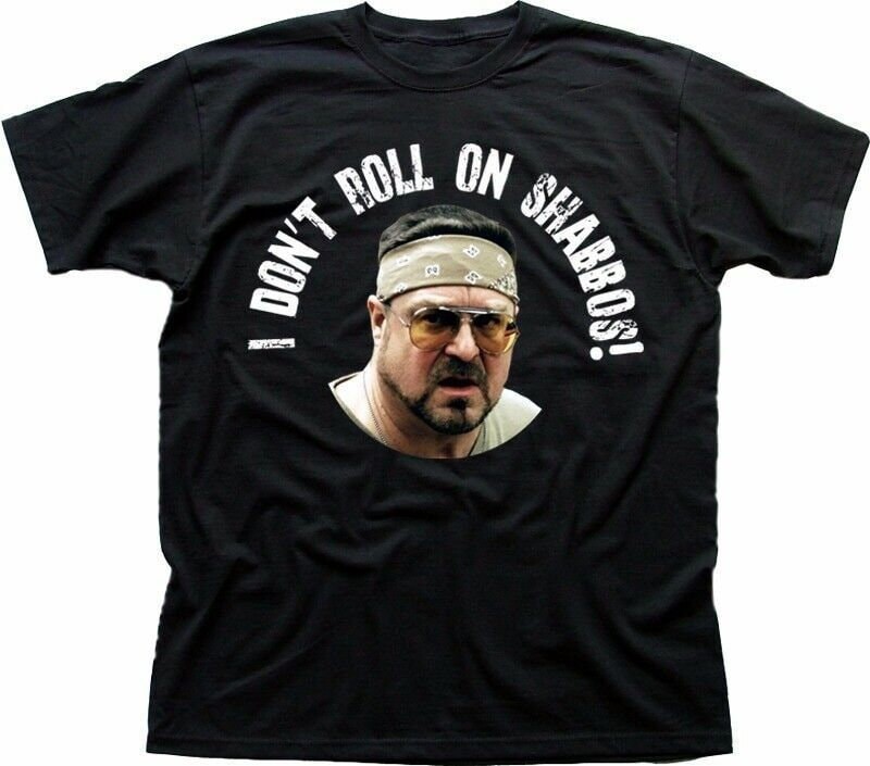 Big Lebowski Walter Sobchak I don’t roll on Shabbos over the line t-shirt 9197