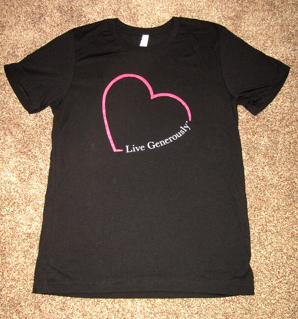 2023 Live Generously T-Shirts Thrivent Black Medium Large X-Large 3XL NWOT