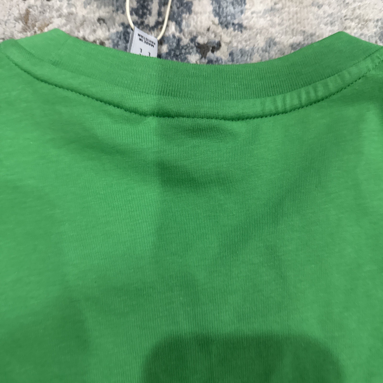 NWT Men’s Adidas Trefoil Essentials Tee Size Large Energy Green Original