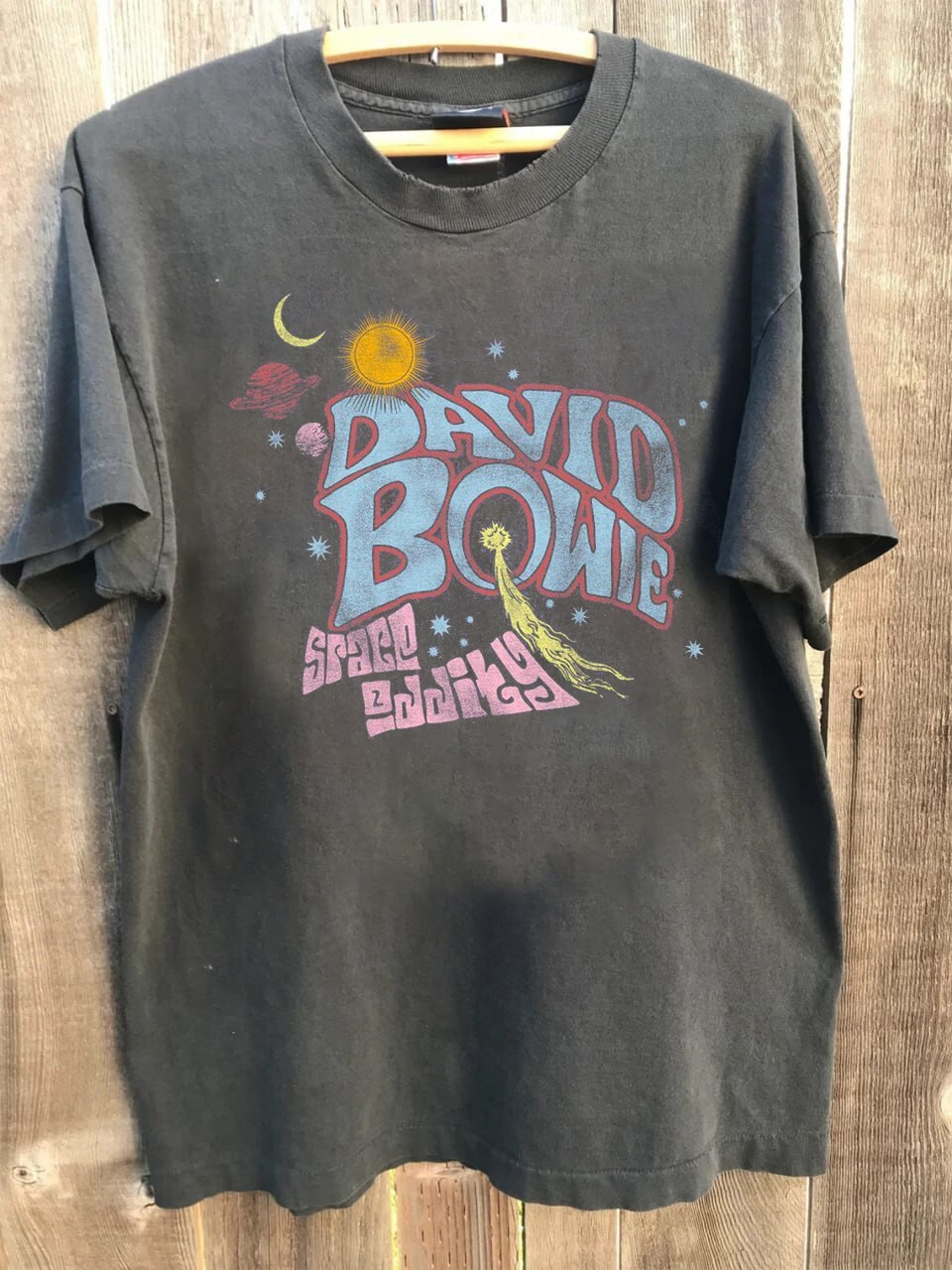 David Bowie Charcoal T shirt Graphic tee Men Women Unisex tee