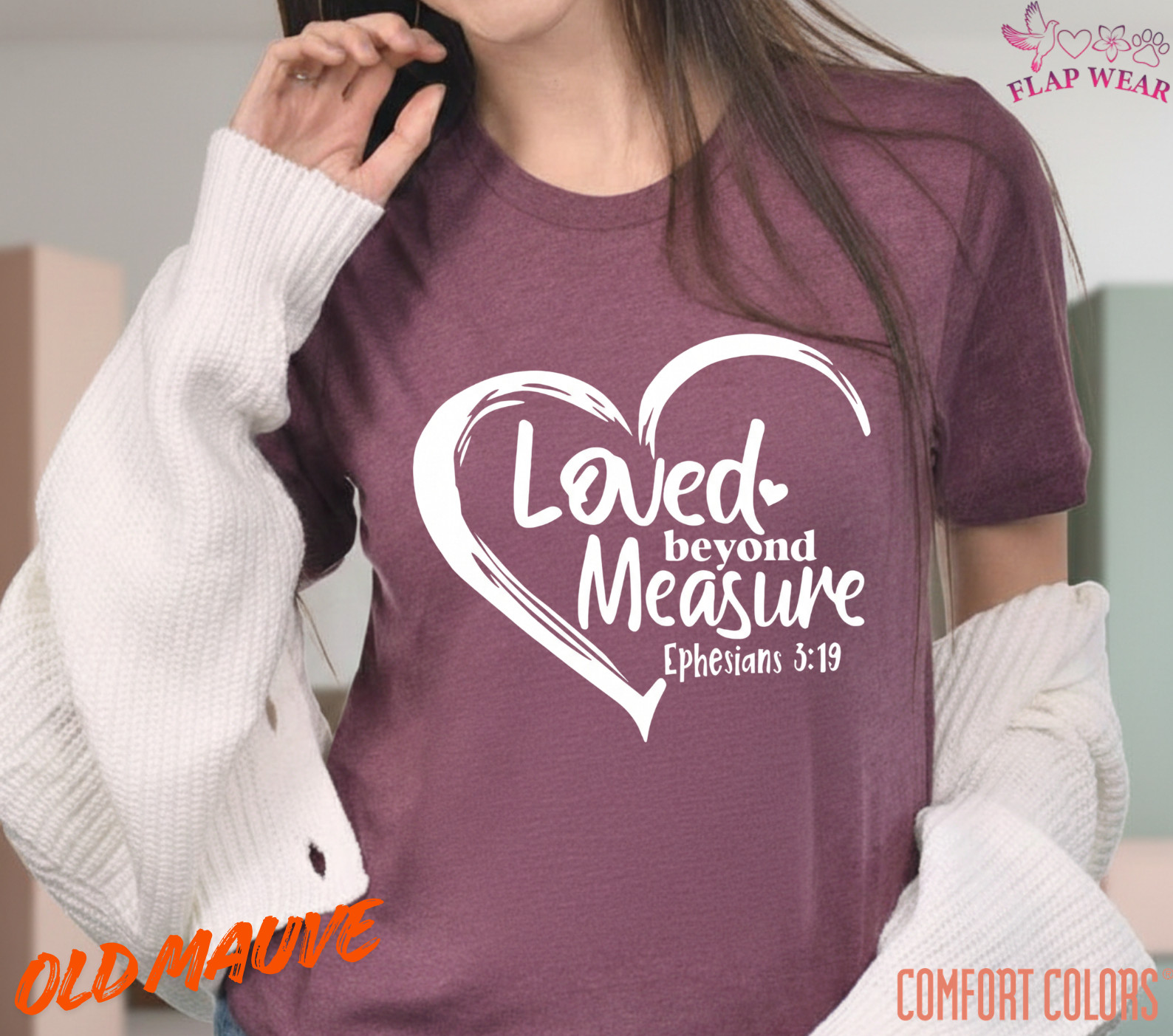 Unisex Loved Beyond Measure T shirt Men T shirt Women valanity Romantic