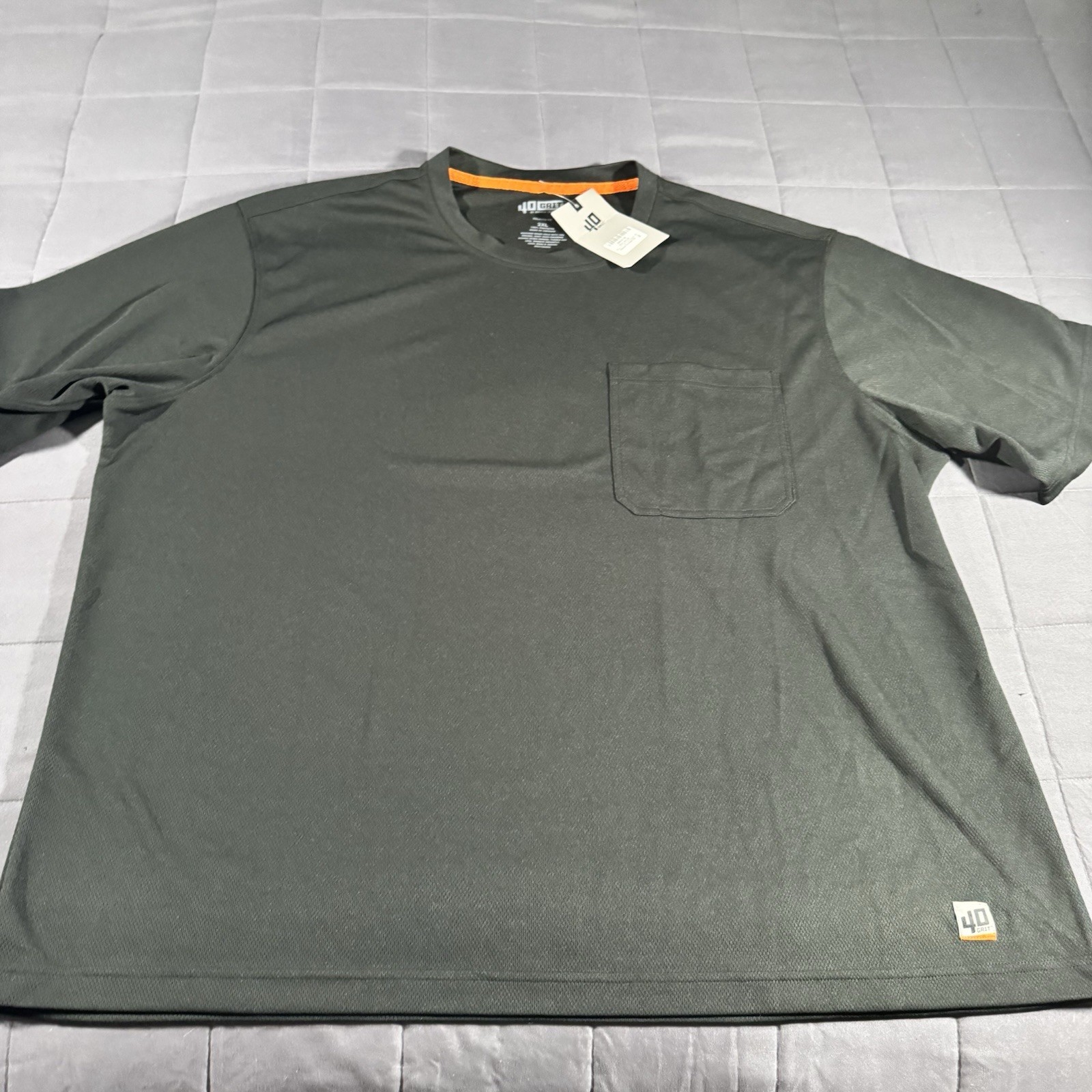 DULUTH 40 Grit Relaxed Fit Short Sleeve Crewneck T Shirt Mens XL Black NWT