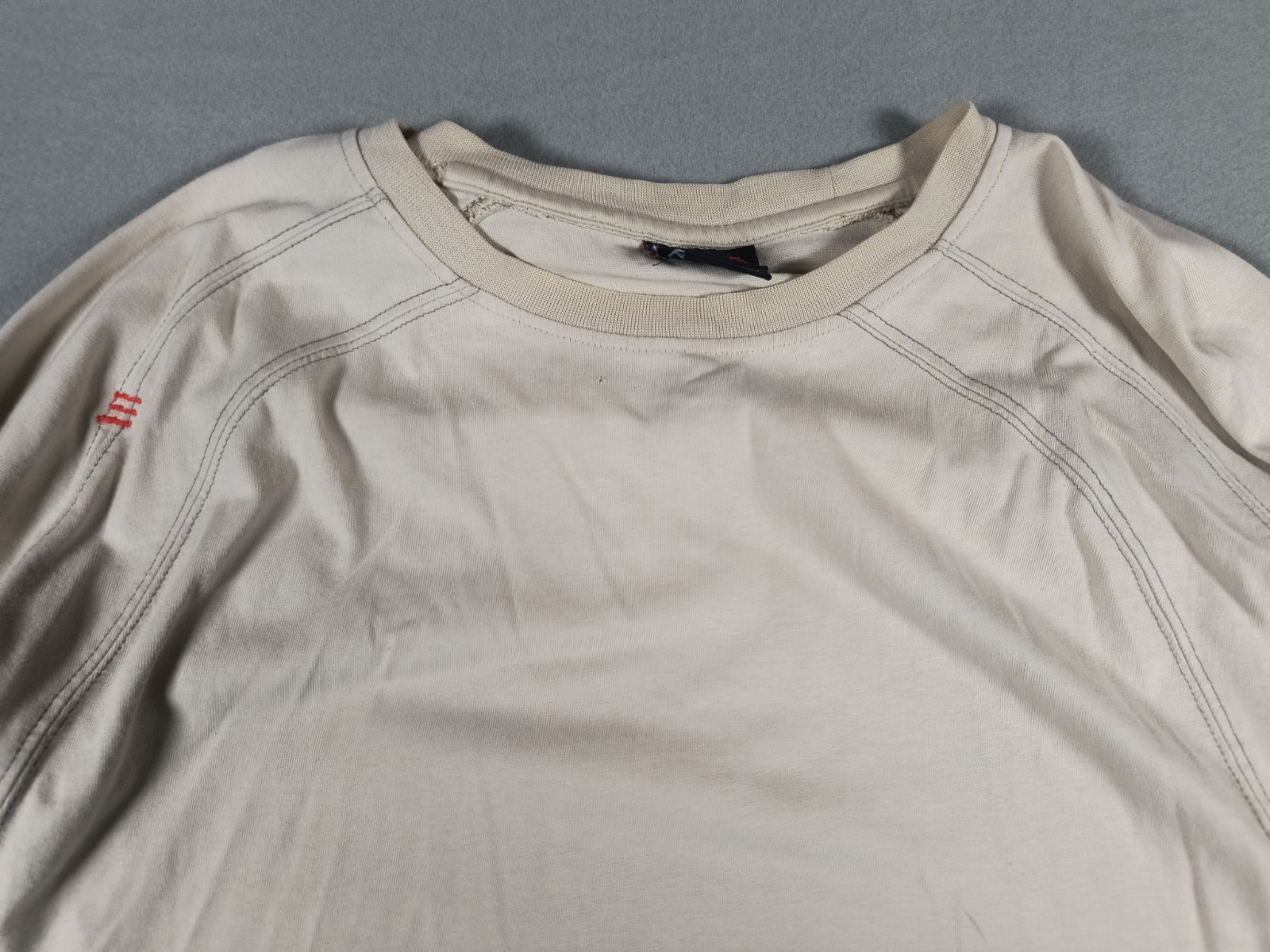 Lot 4 Ariat Work FR Flame Resistant Crew Shirt Mens L Gray Tan CAT 2 NFPA 2112