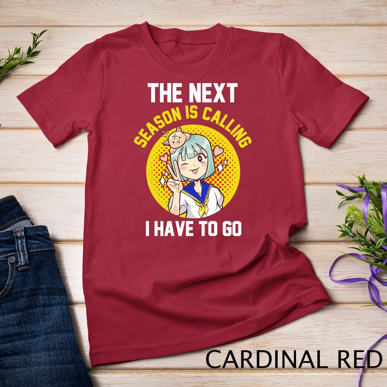Anime Season Girl T-Shirt Unisex T-shirt