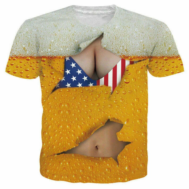 Beer Body Funny Women Gift For Family T-shirt 3D Full Size S-5XL
