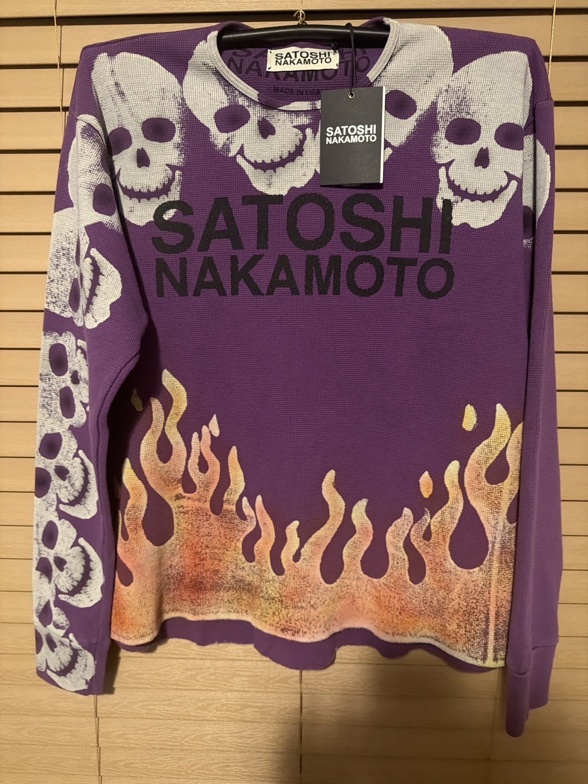 Satoshi Nakamoto “Lost Boys” Thermal Purple XXL
