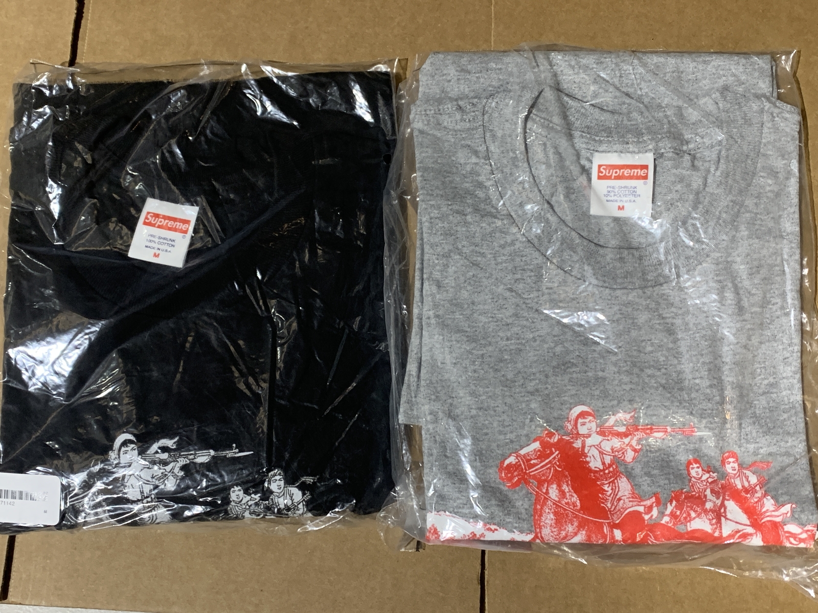 Supreme Riders Tee Black Grey S/S 19