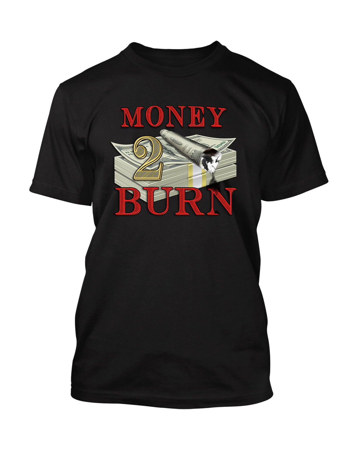 Money to Burn Graphic Sneaker Tee Shirt Match J10 Duck Camo Pro Club Shaka