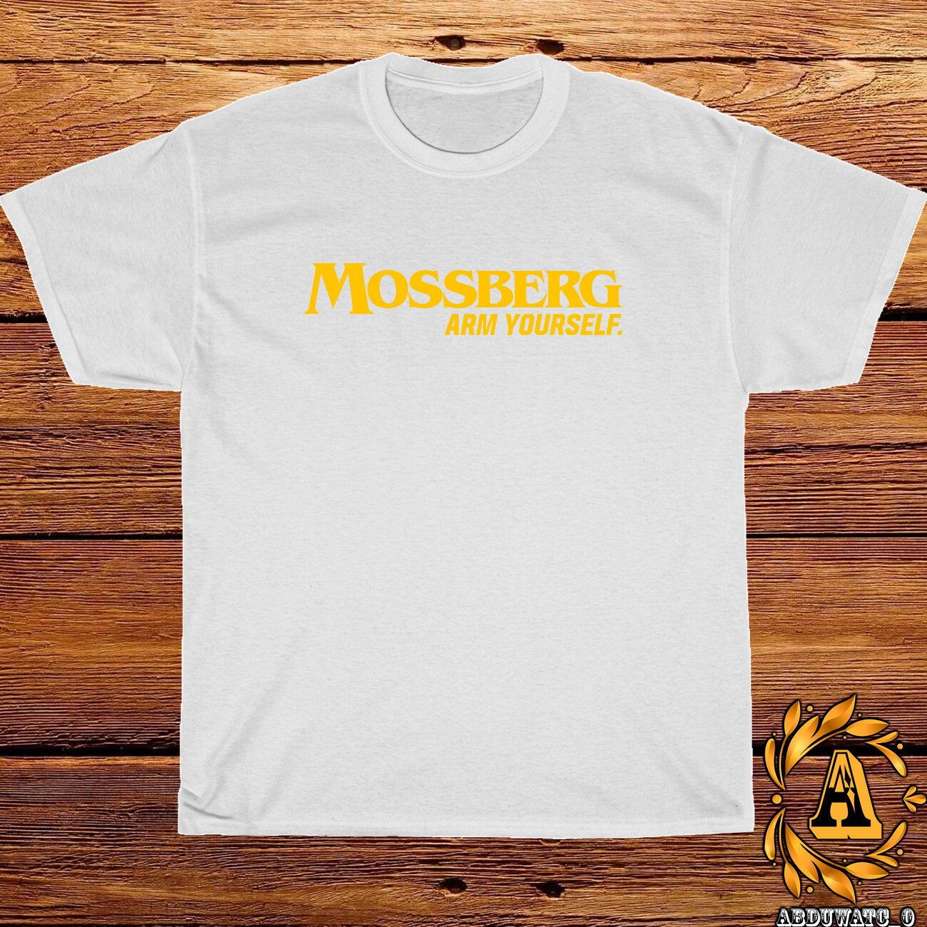 New Mossberg Arm Yourself Logo Black/Sport Grey/White/Navy/Red T-Shirt S-5XL