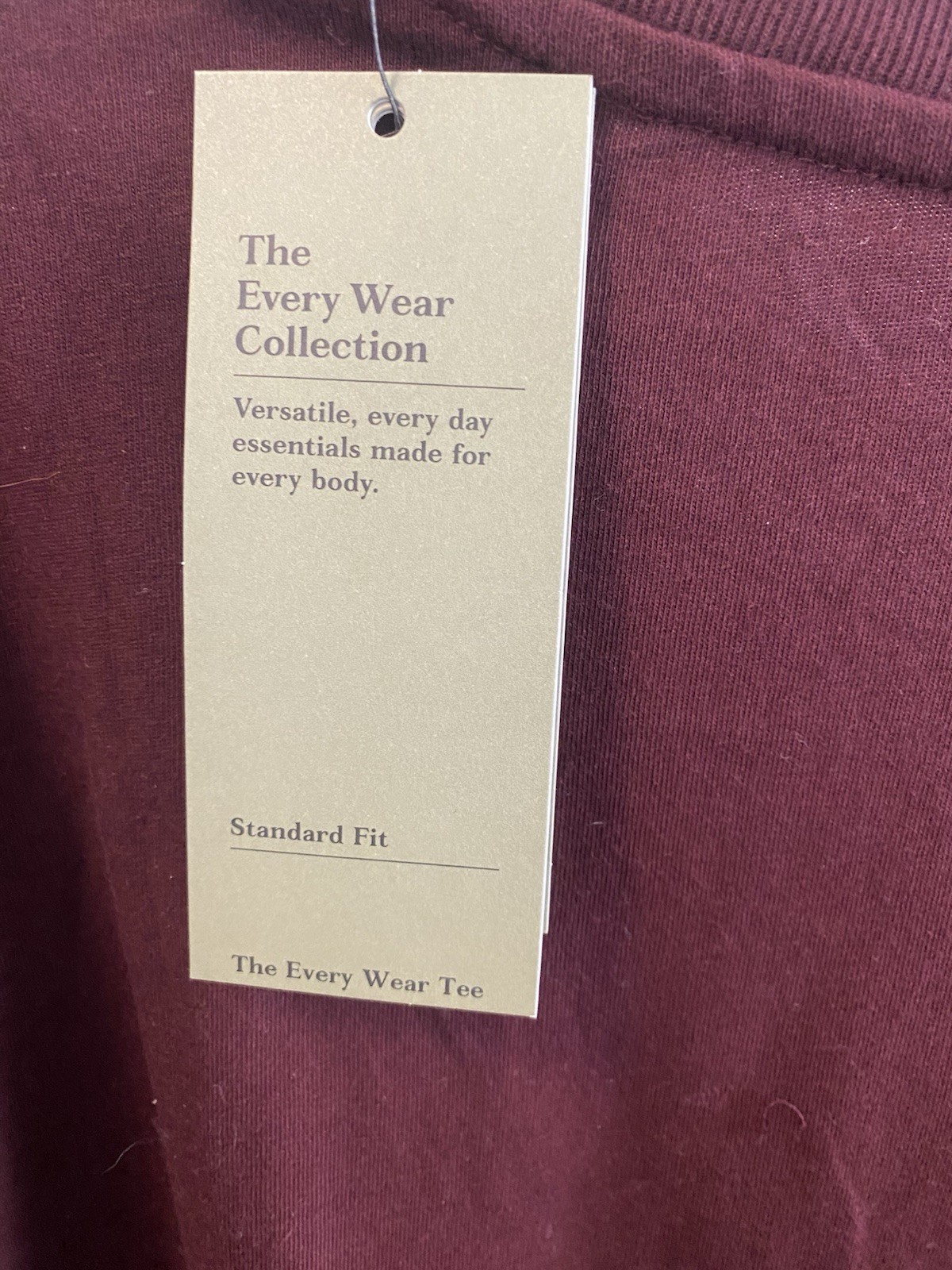 NEW Goodfellow & Co. “Every Wear Tee” Adult Size Large Crewneck Standard Fit