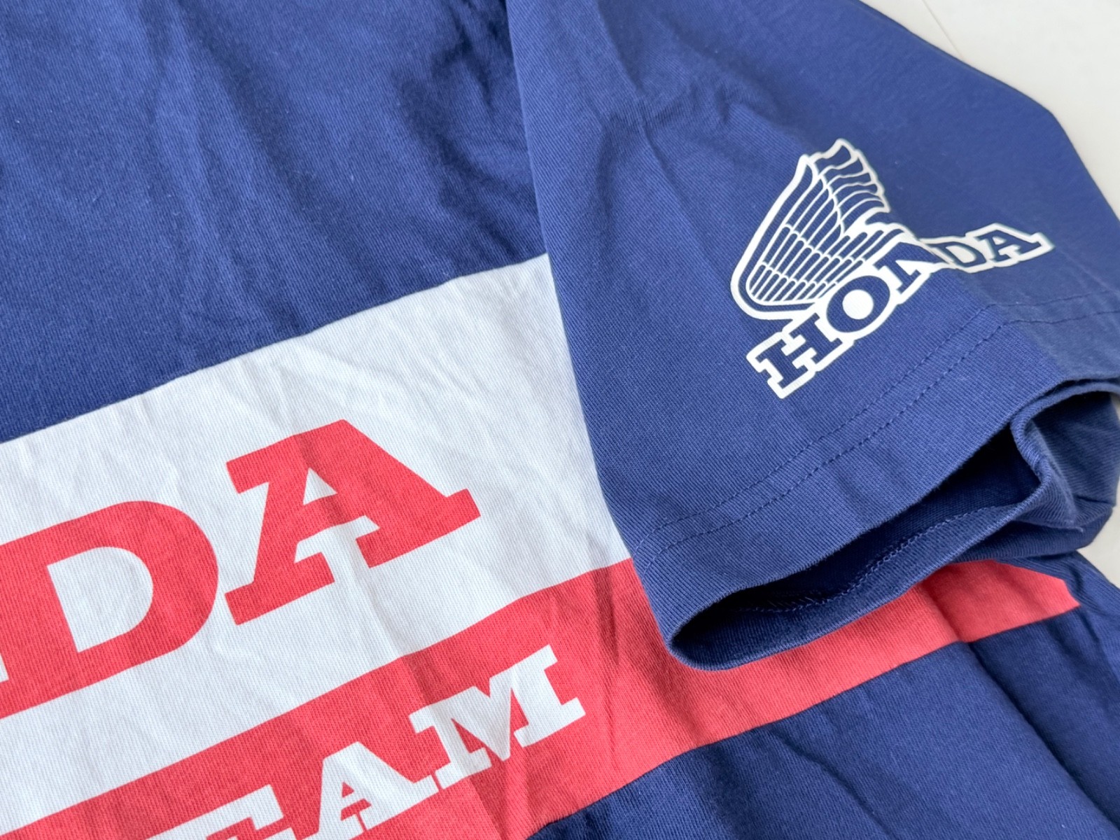 Honda x Gu T-Shirt Size XL Blue EUC Japan