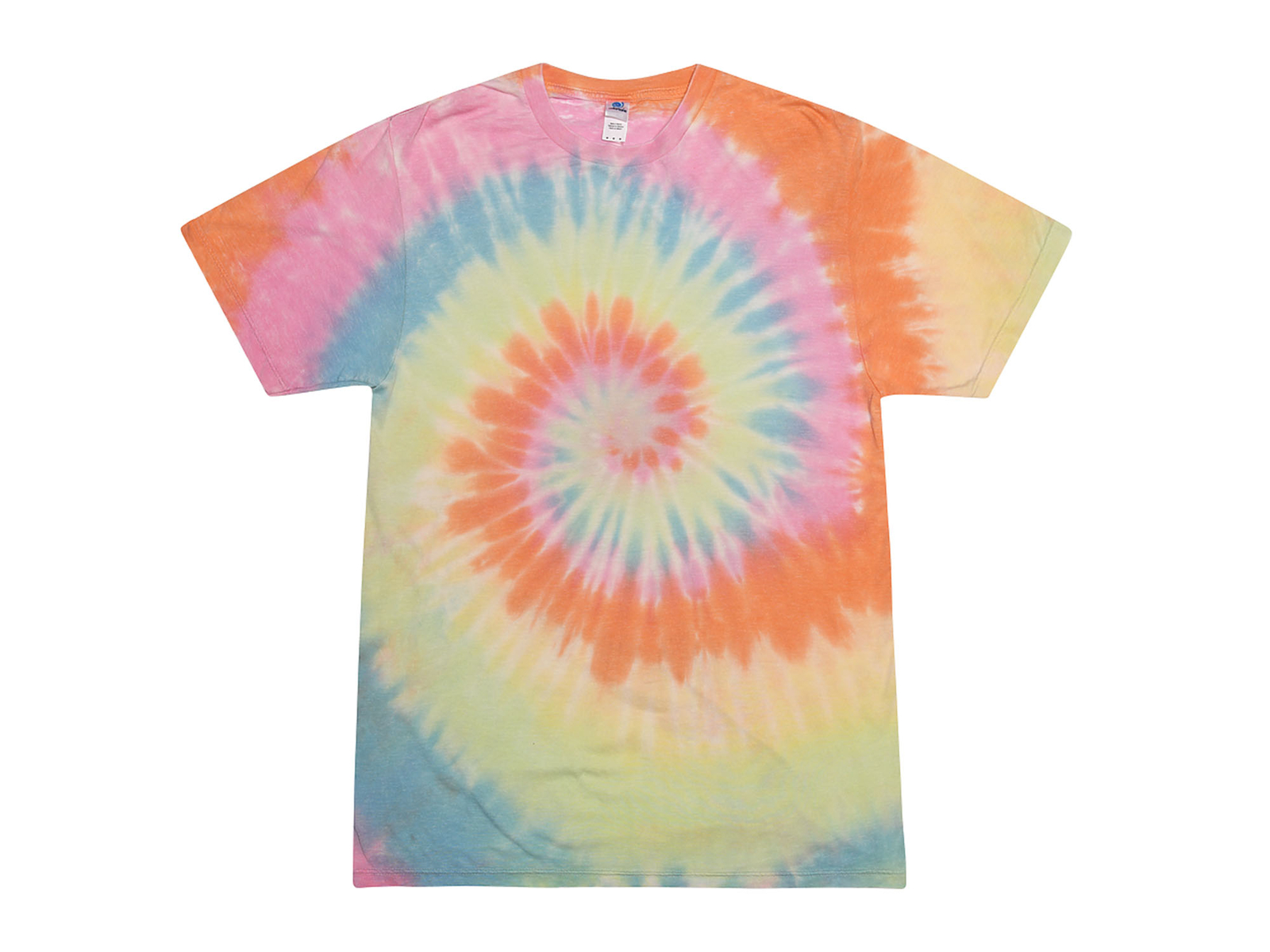 Multi-Color Acid Wash Tie Dye T-Shirts Adult Small to 3XL 100% Cotton