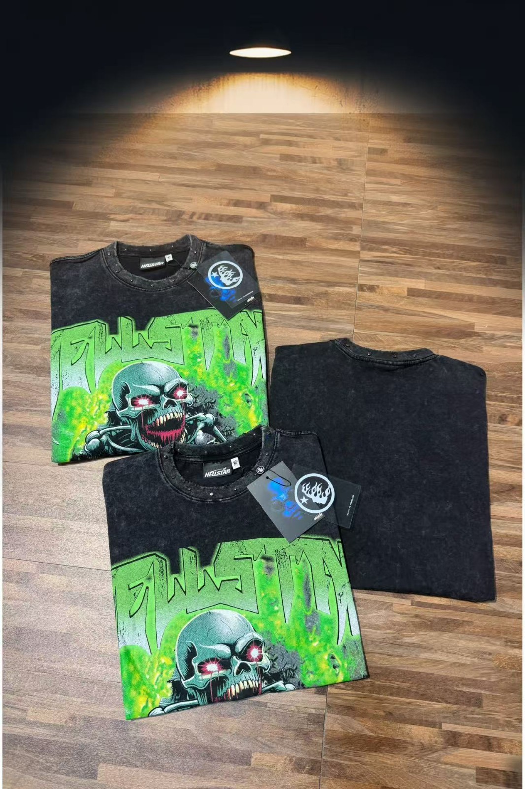 Hellstar tee shirt Men’s Black Cotton NEW S-M-L-XL Casual Sport