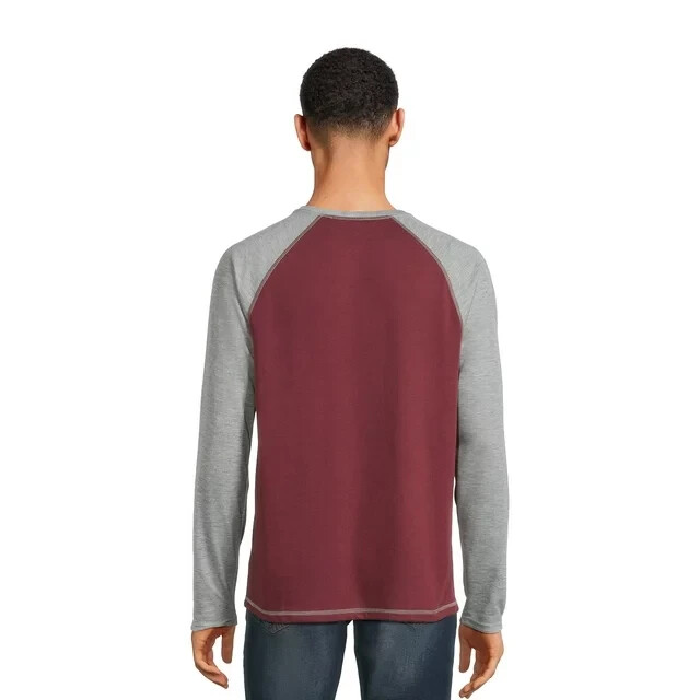 George Men’s Raglan Tee Long Sleeve Two Color