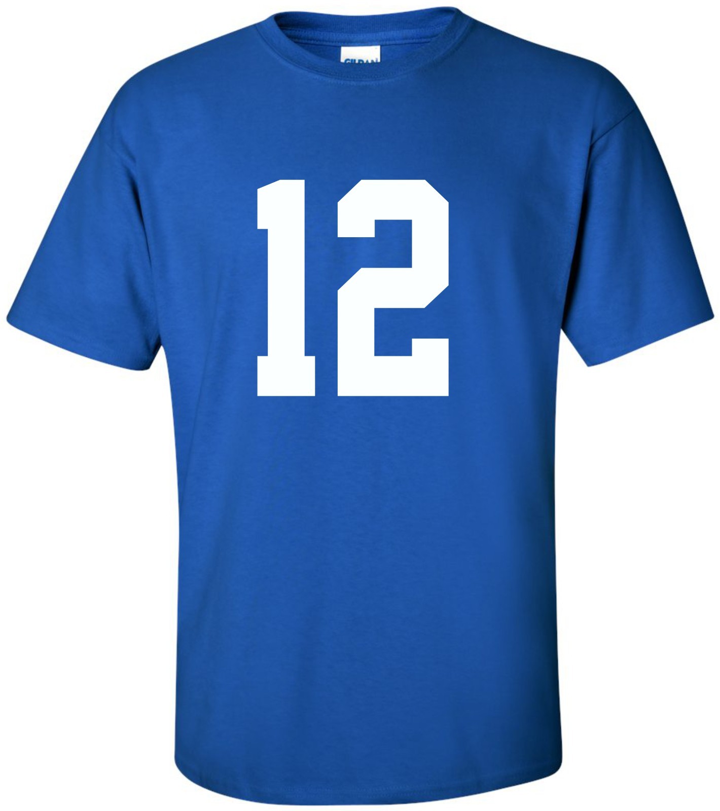 Custom “ANY Number” T-Shirt 1 Color # football hockey lacrosse basketball league