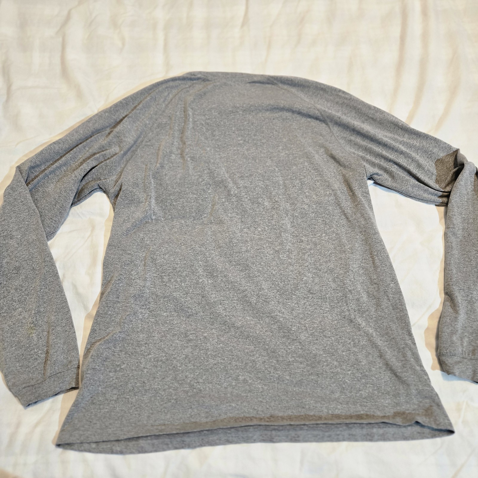 Adidas Men’s Size Large Performance Climalite T-Shirt Athletic Heather Gray