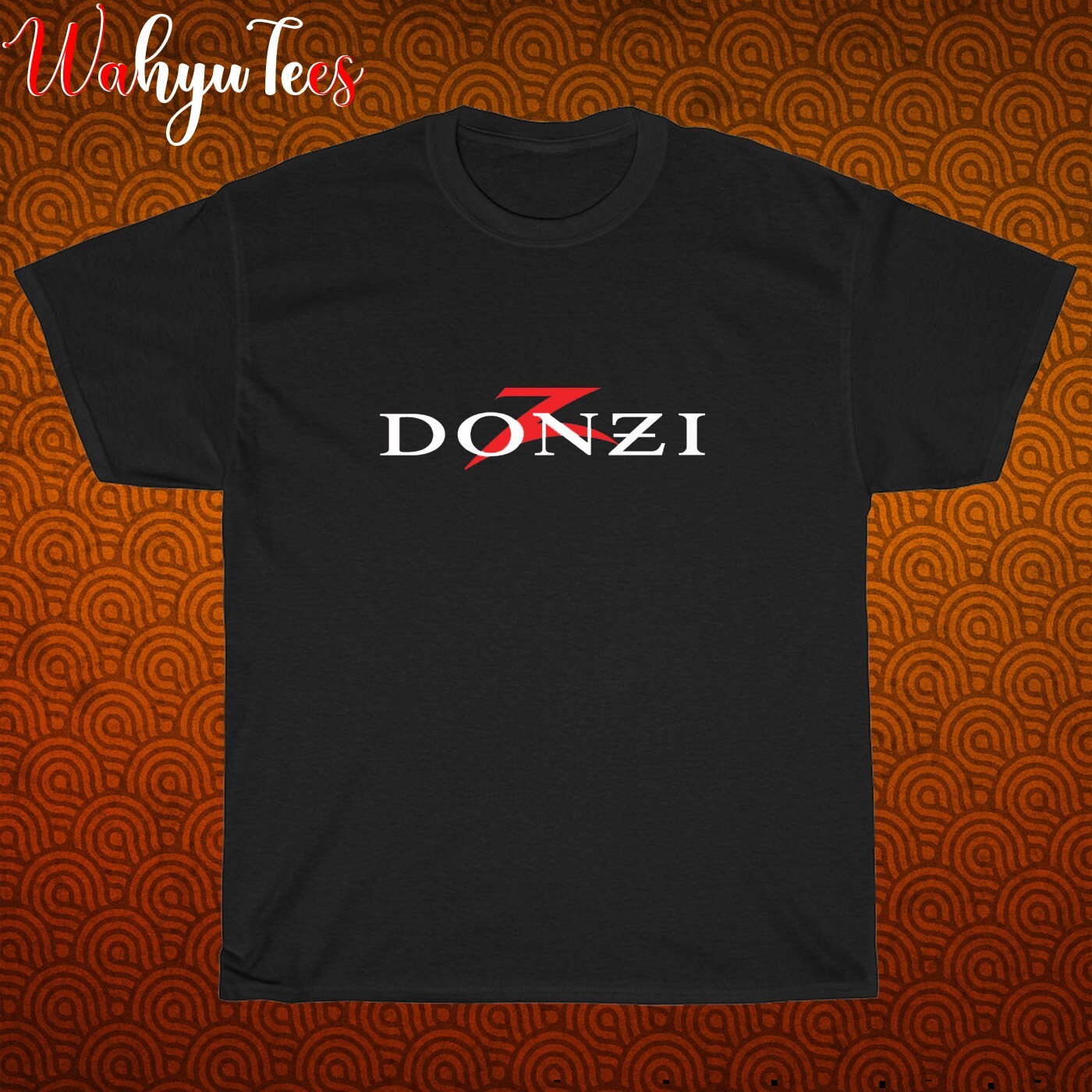 New Donzi Marine Logo Black/Grey/Navy/White Size S-5XL Unisex T-Shirt