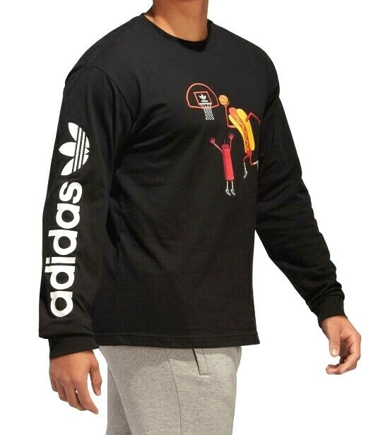 NEW MEN’S ADIDAS ORIGINALS “NO KETCHUP ” TREFOIL TEE SHIRT~SIZE XL #GQ9001