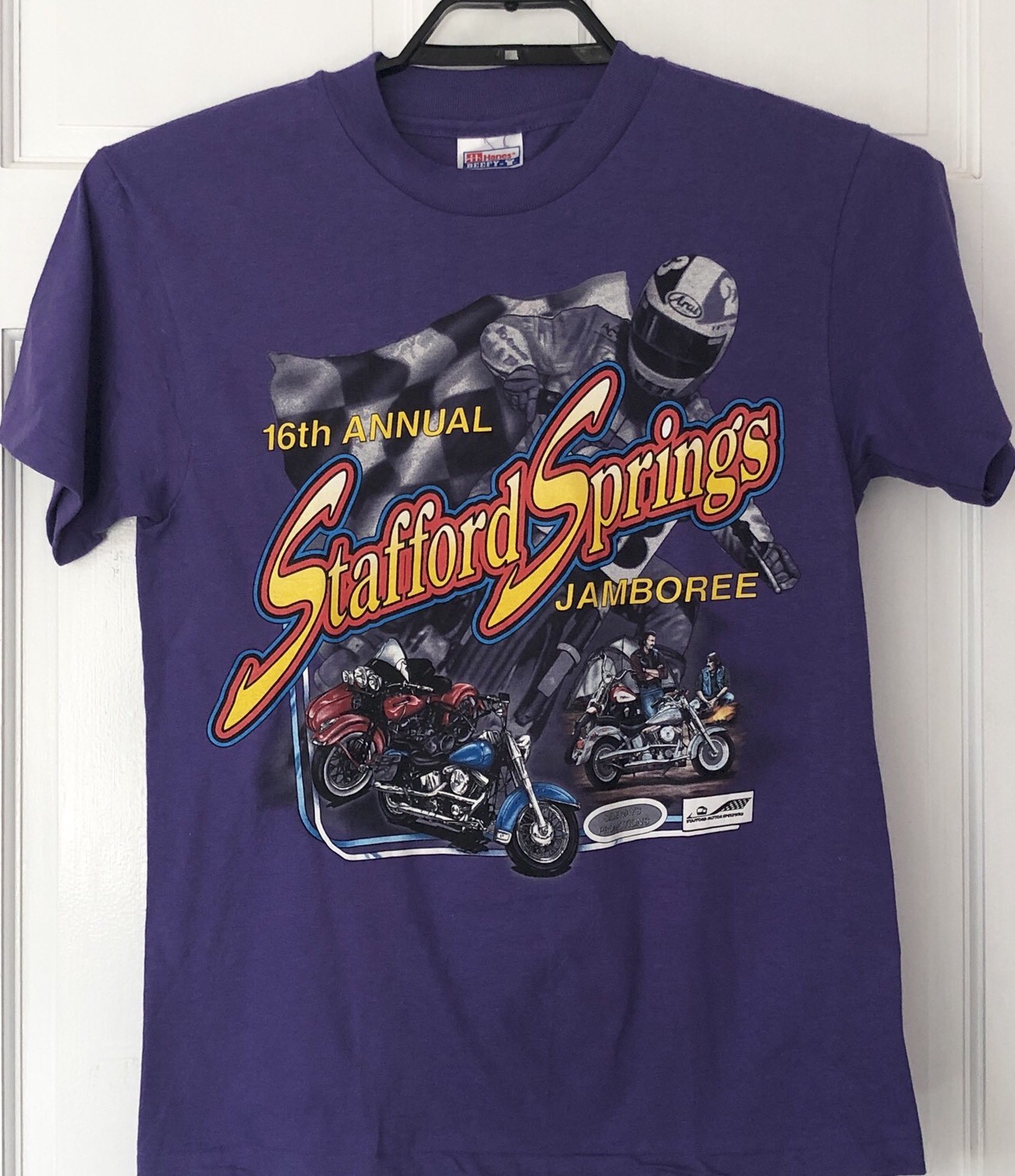 Stafford Springs CT Vintage 1997 Jamboree T Shirt Small Motor Speedway Beefy USA