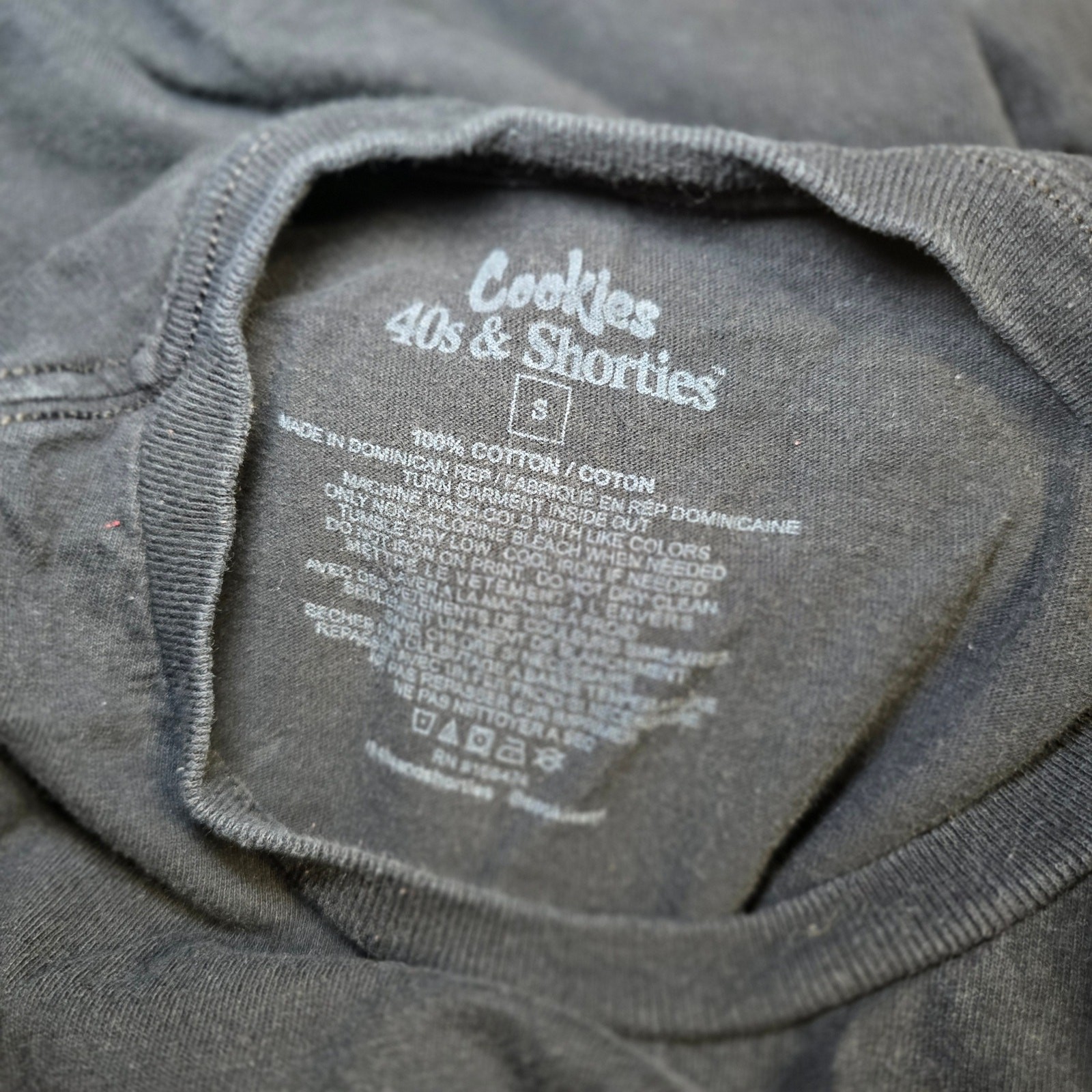 40s & Shorties x Cookies General Black Graphic T-Shirt