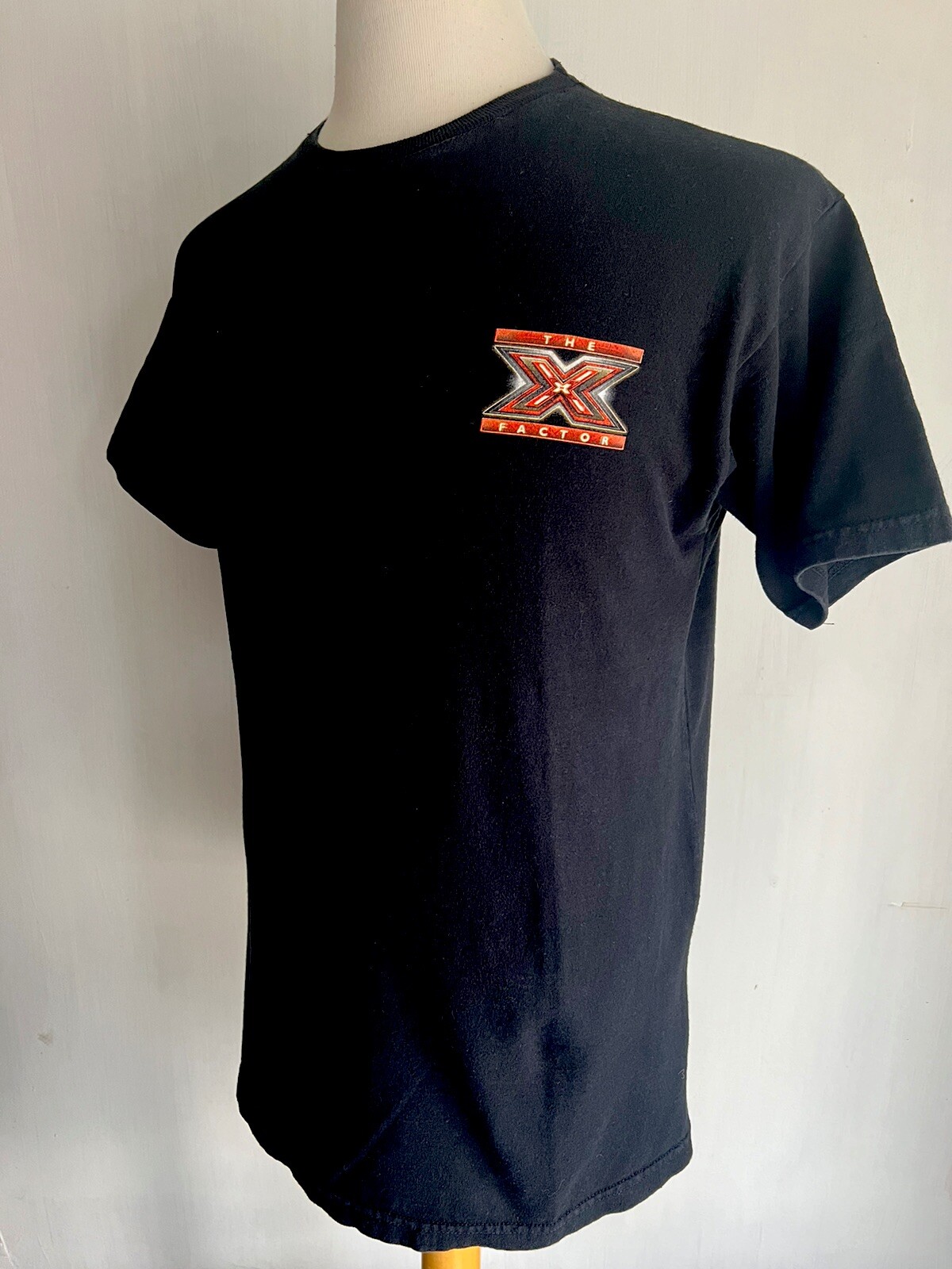 THE X FACTOR (2011) Official CBS TV Show Production FILM CREW T-Shirt Sz Medium