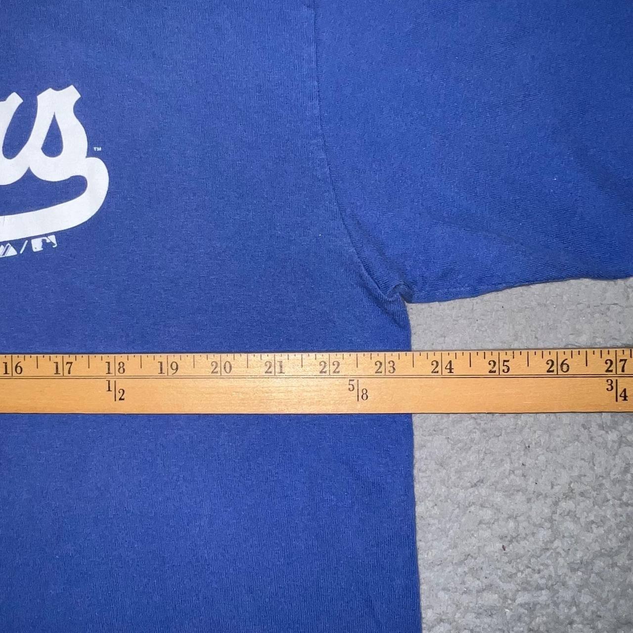 Cooperstown Majestic Brooklyn Dodgers Jackie Robinson T Shirt Men’s XL Blue #42
