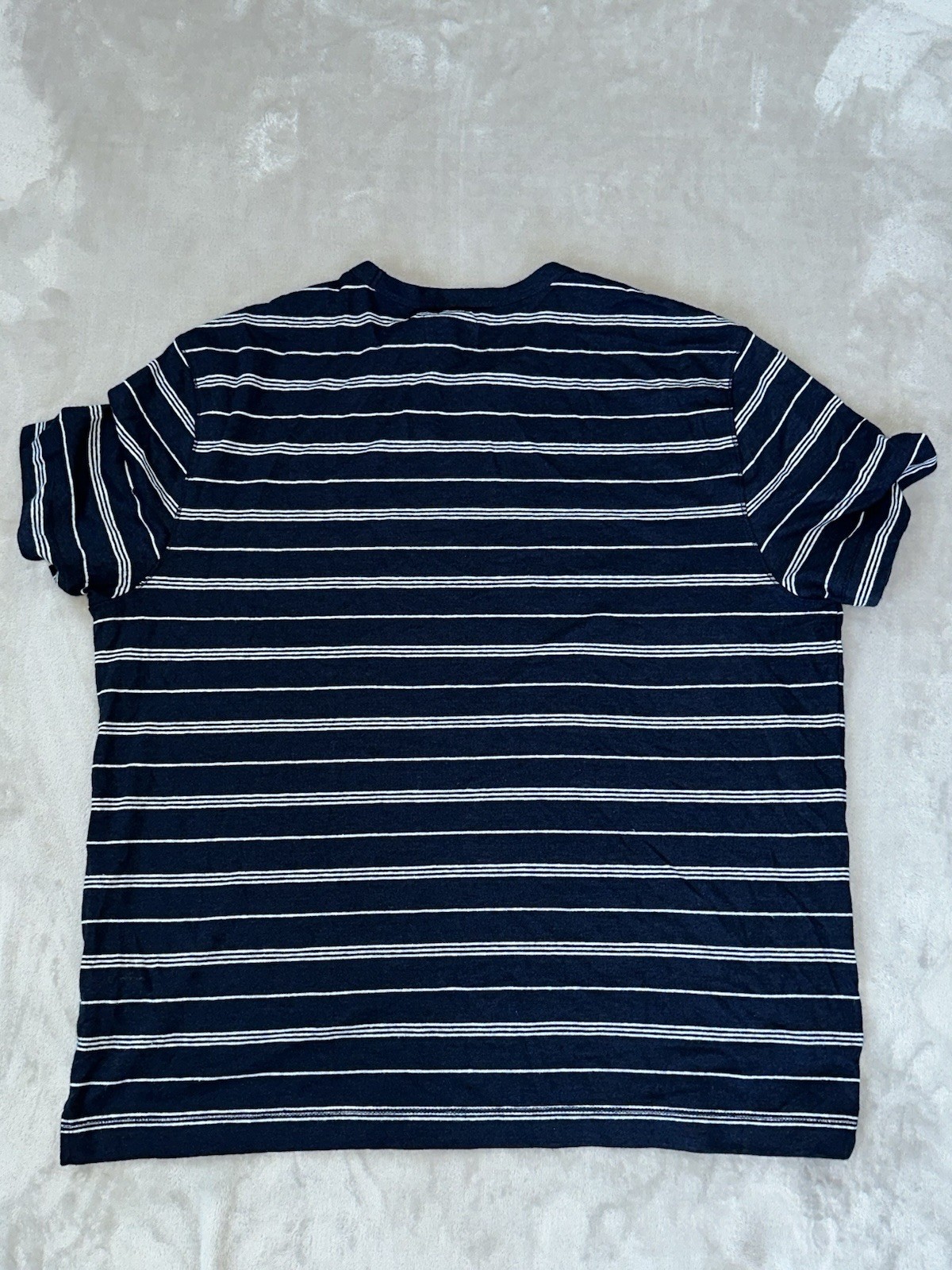 Banana Republic Men’s Linen Blend T-Shirt Short Sleeve Blue Size XL *BRAND NEW*